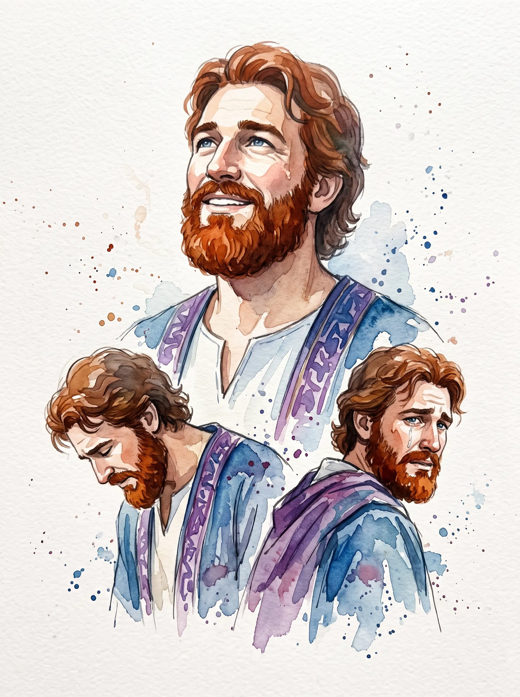 The Shepherd King Before Battle