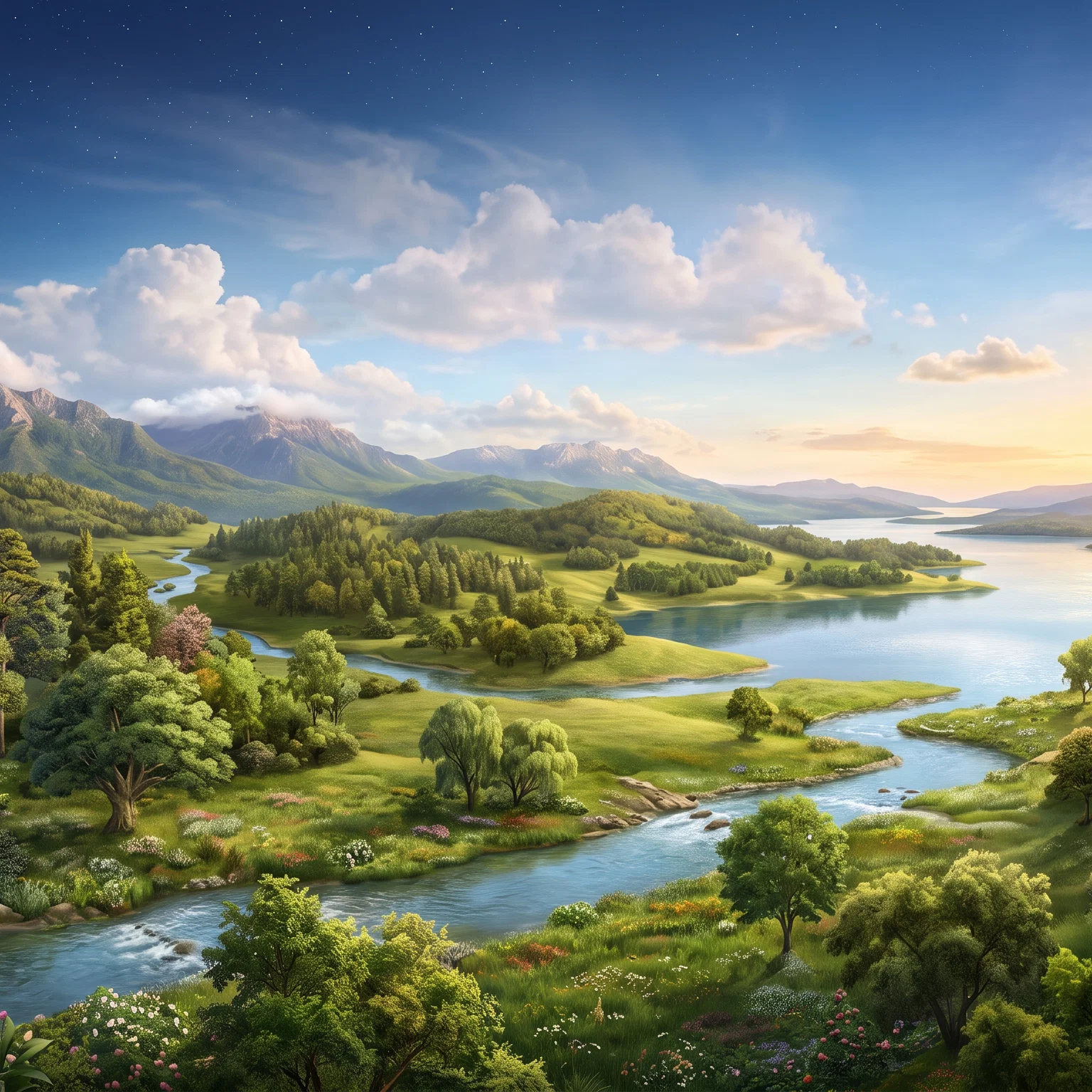 The First Morning of Creation