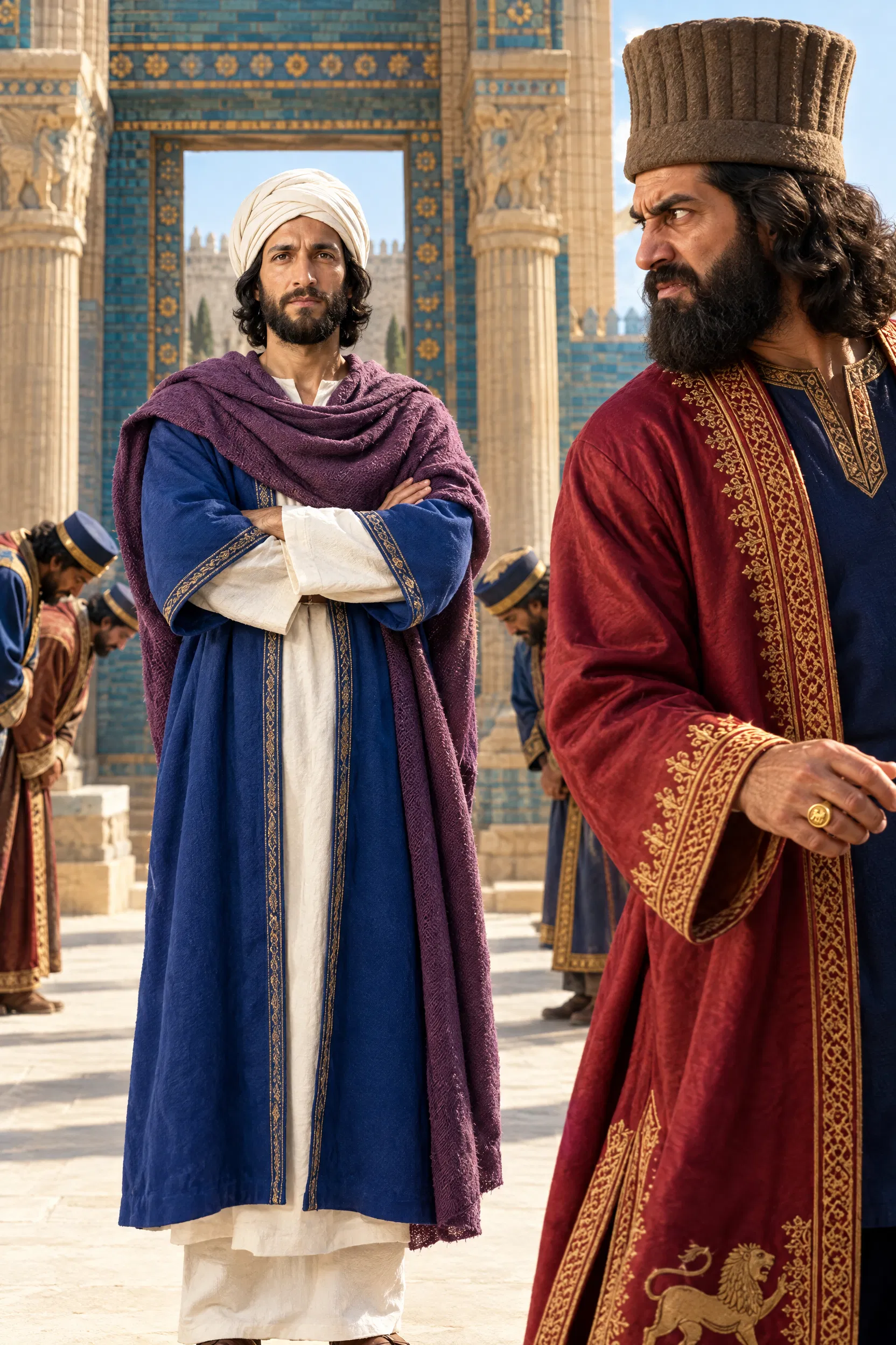 Mordecai Refuses to Bow to Haman
