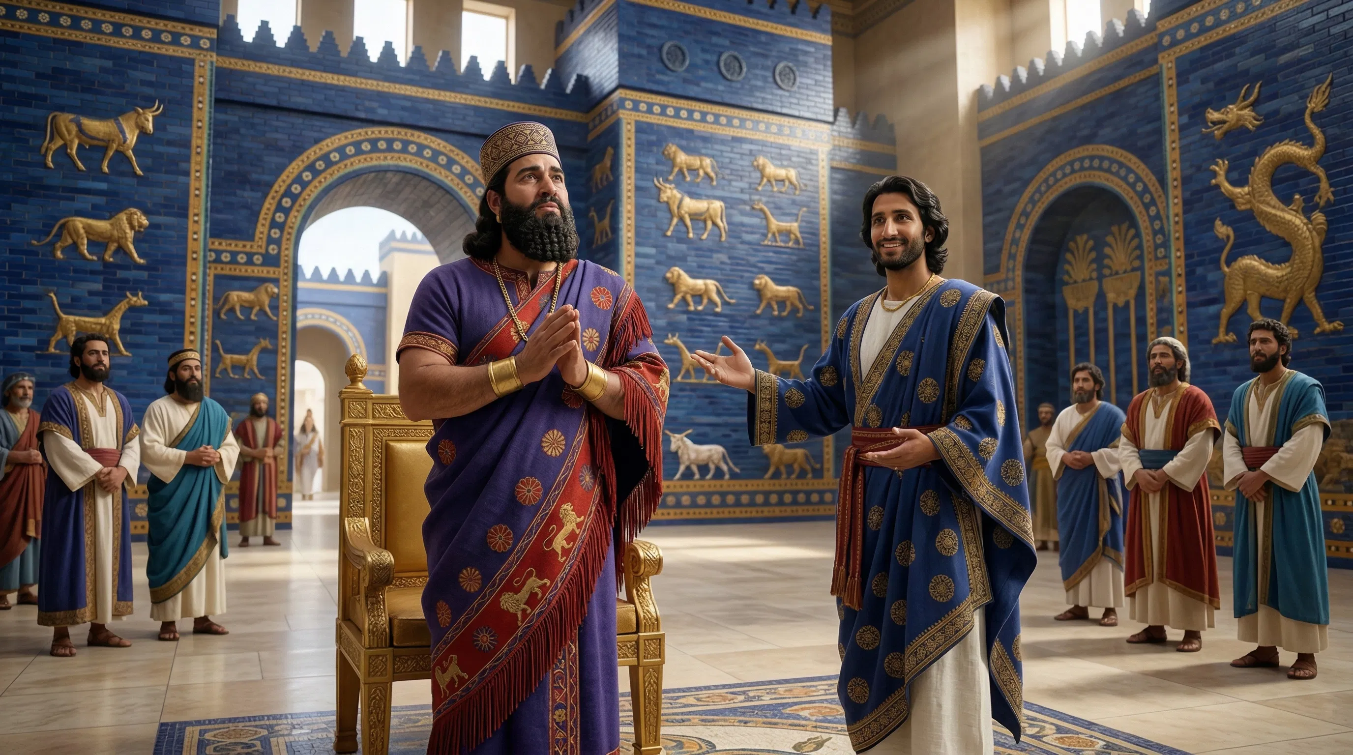 Nebuchadnezzar Restored to the Throne