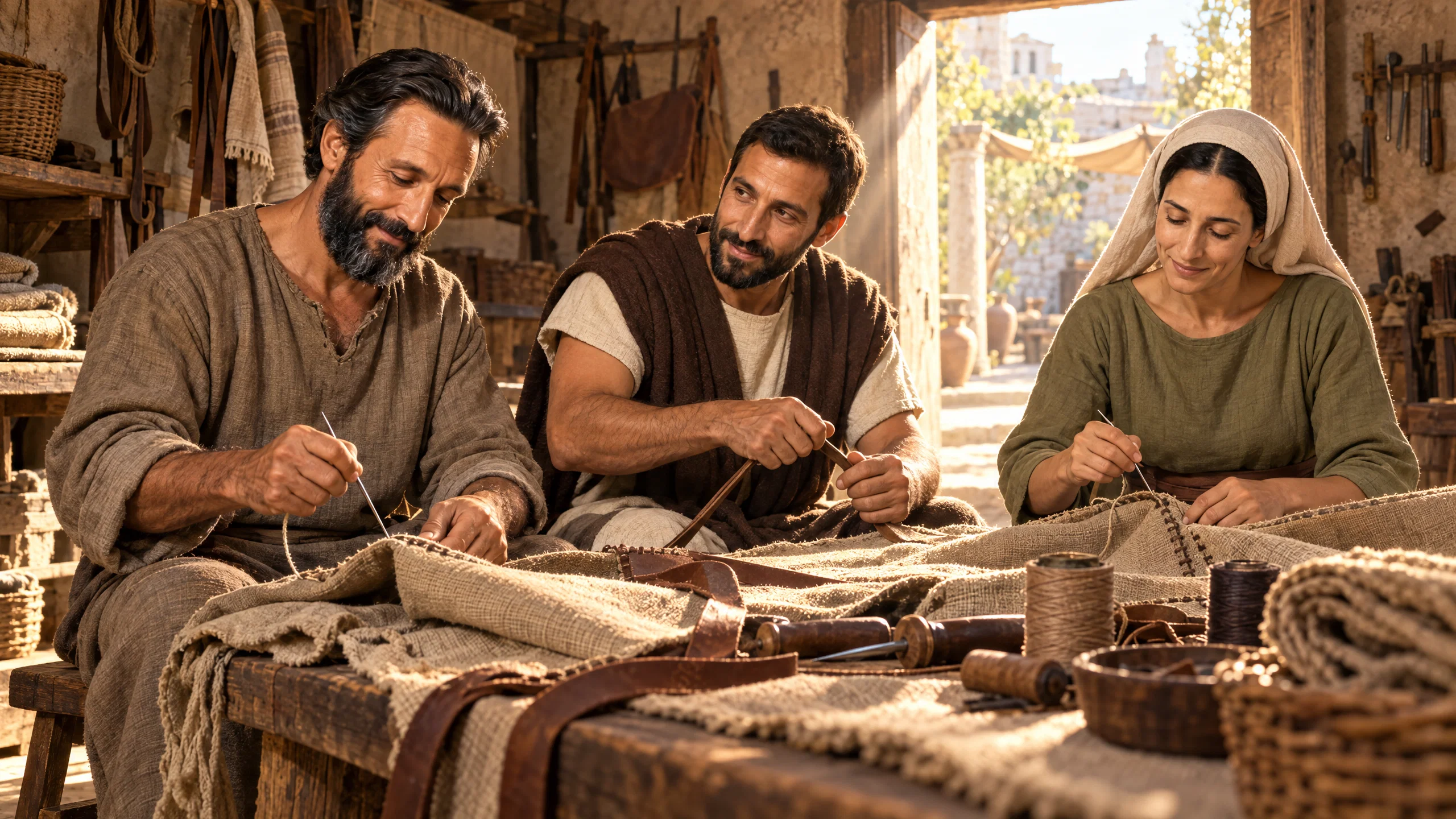 Labor and Fellowship in Corinth
