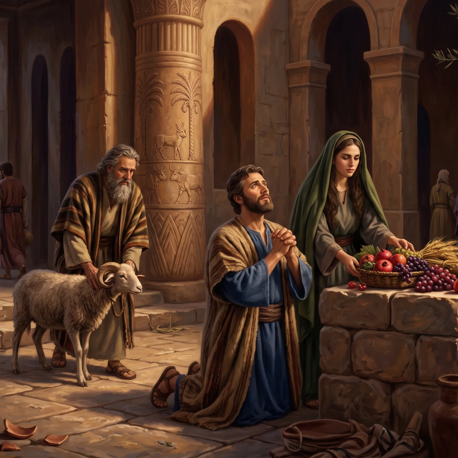 A Grateful Heart Offering Praise