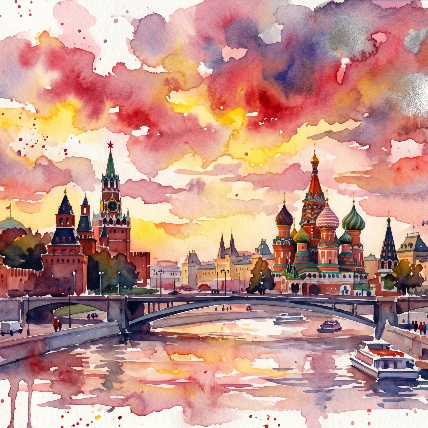 Divine Light Over The Ancient City