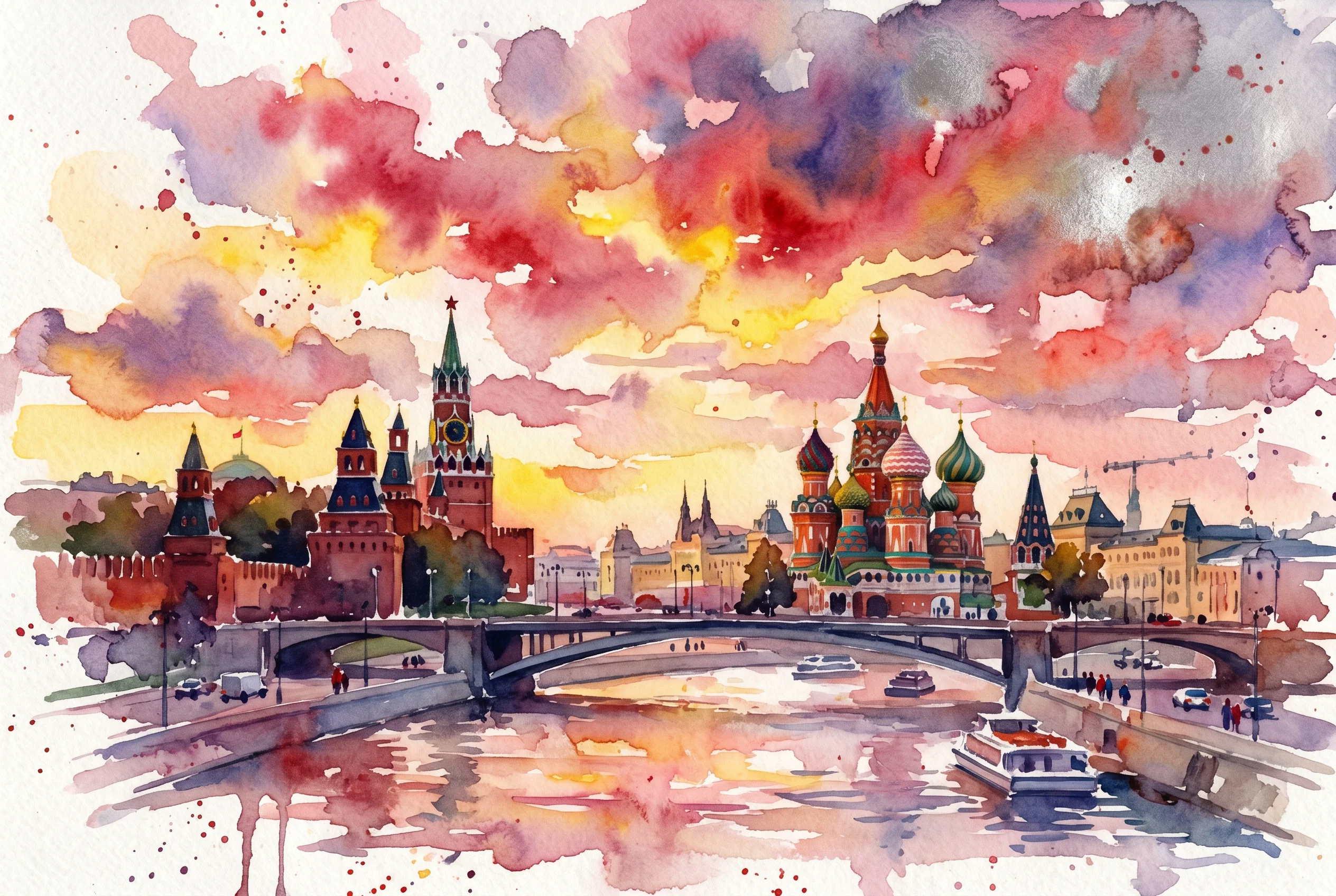 Divine Light Over The Ancient City