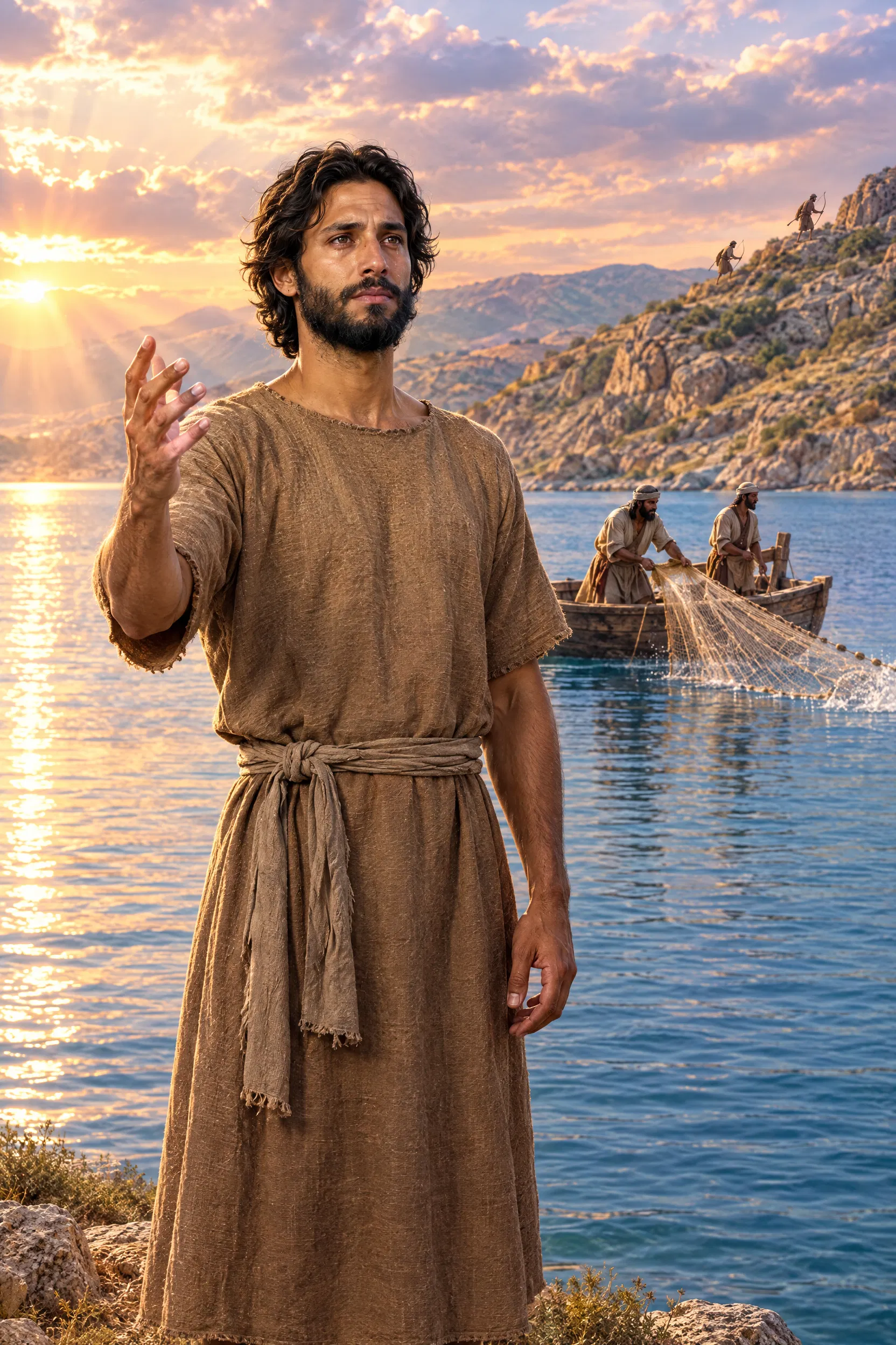 Jeremiah Sees Fishers and Hunters at the Lake