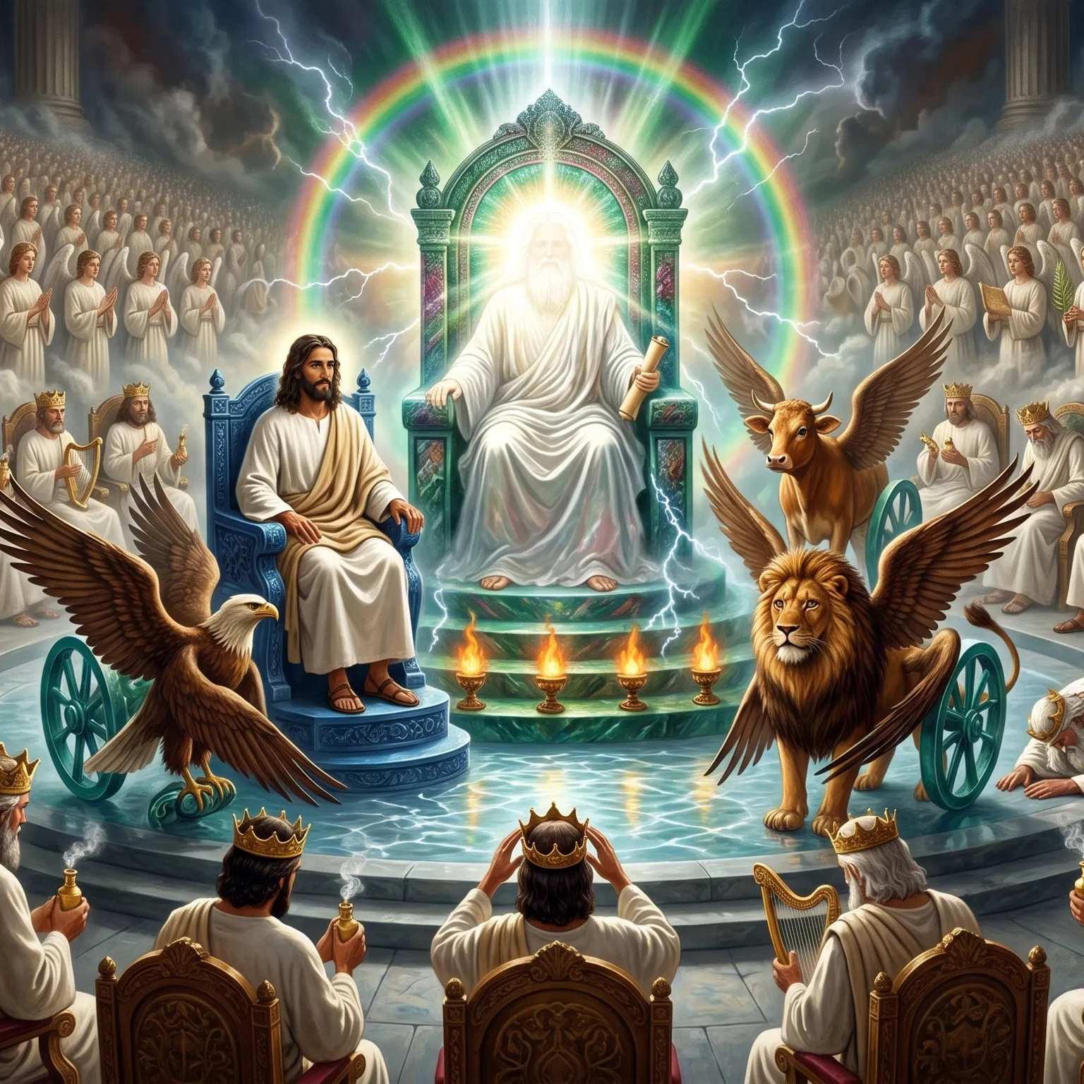 The Majesty of the Heavenly Throne