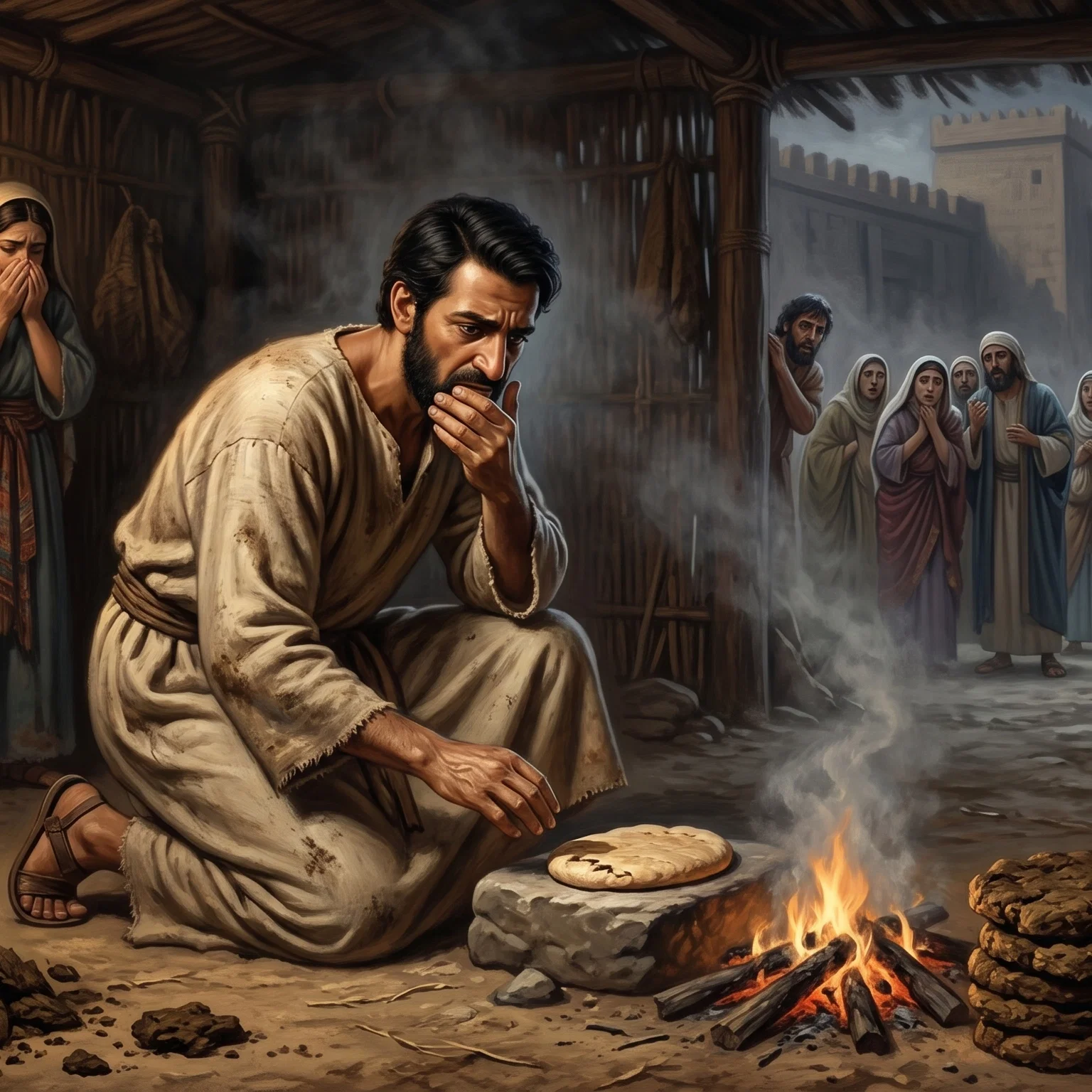 The Prophet Ezekiel Receives Divine Instruction