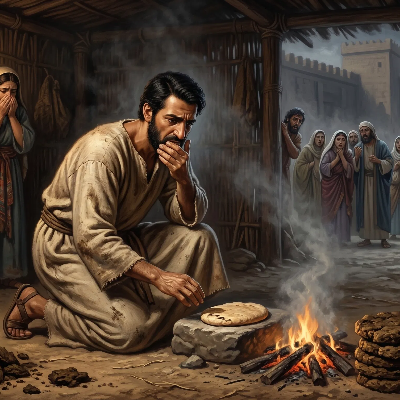 The Prophet Ezekiel Receives Divine Instruction