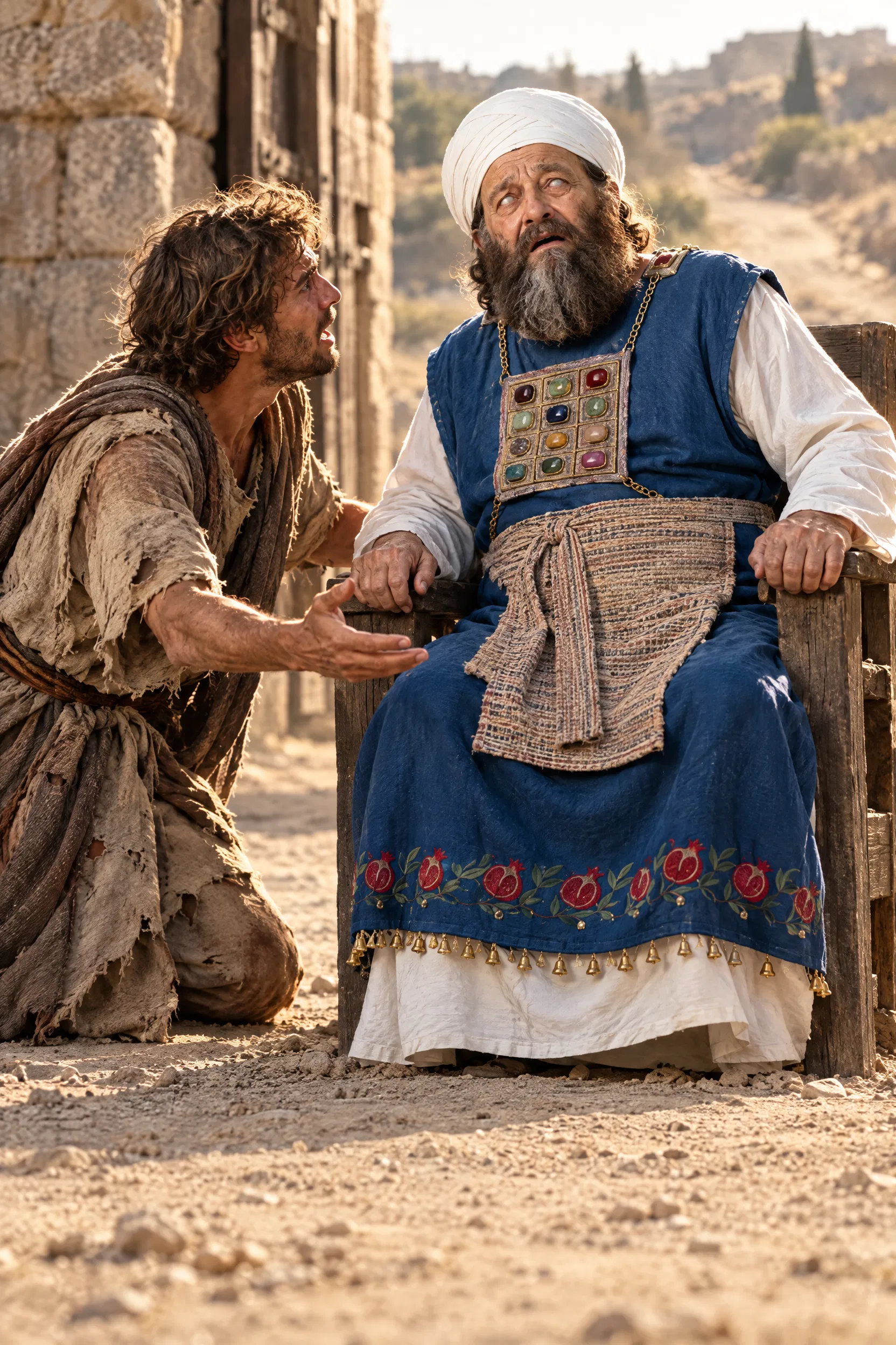 Messenger Tells Eli the Ark Is Taken