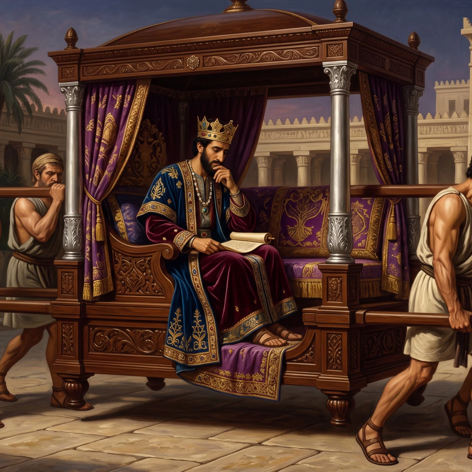 King Solomon’s Royal Cedar Chariot