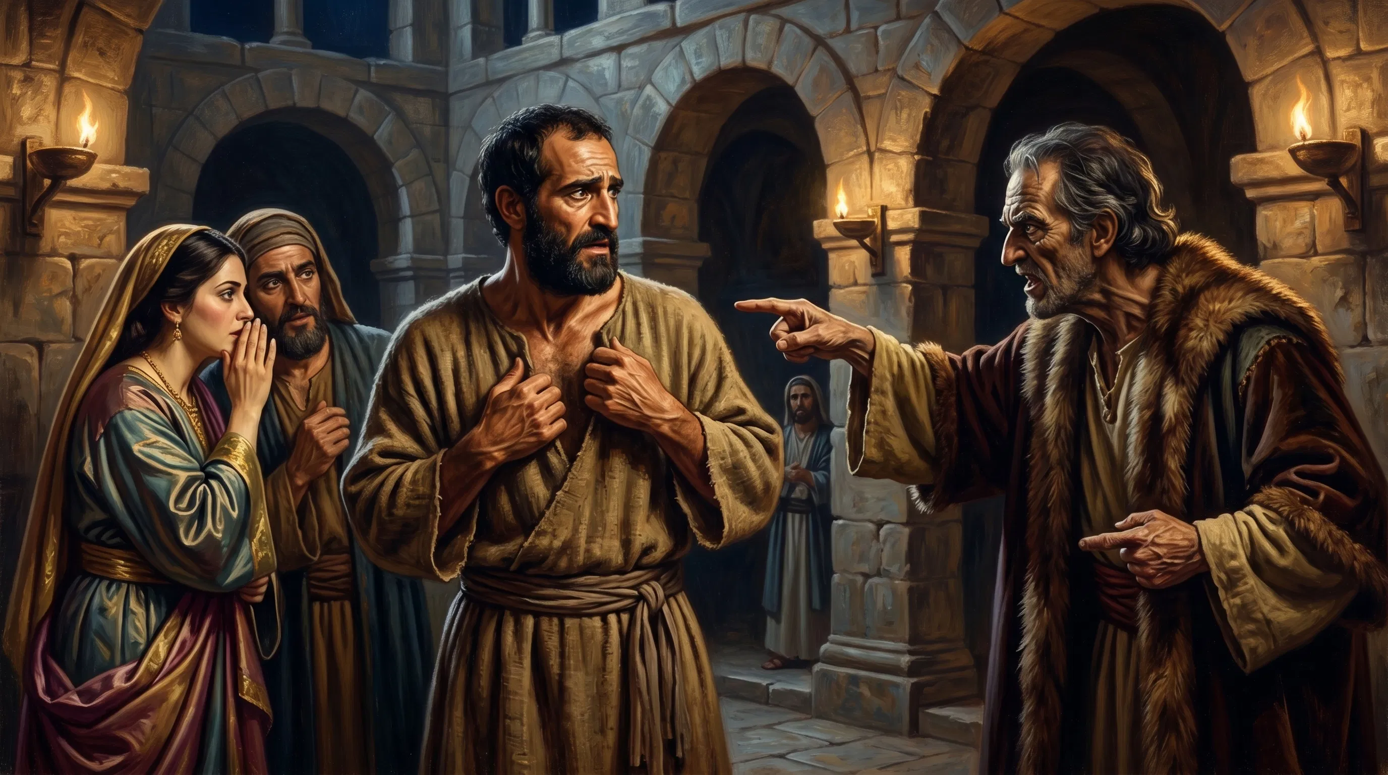 The Denial in the Courtyard