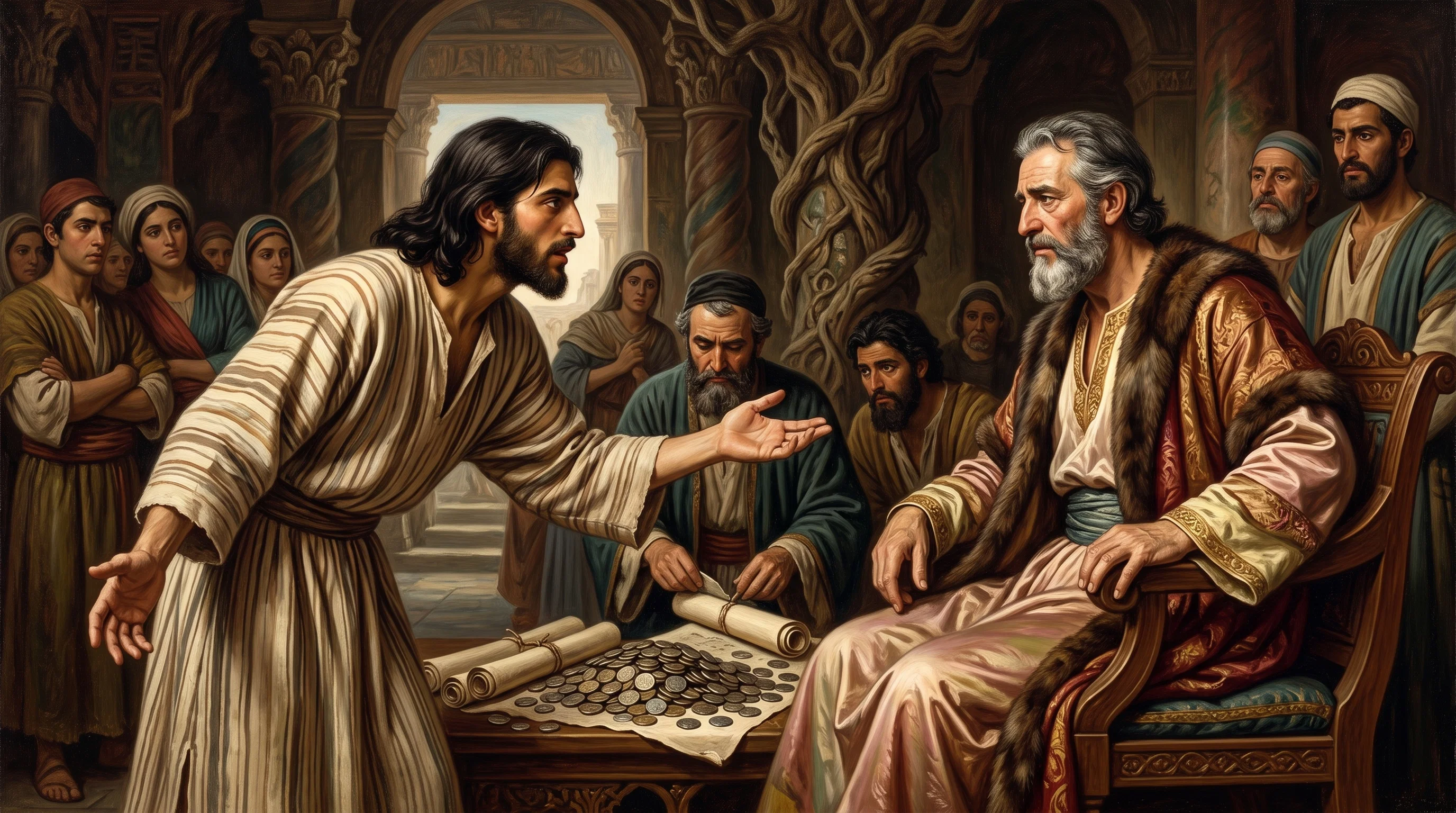 The Prodigal Son Requests His Inheritance