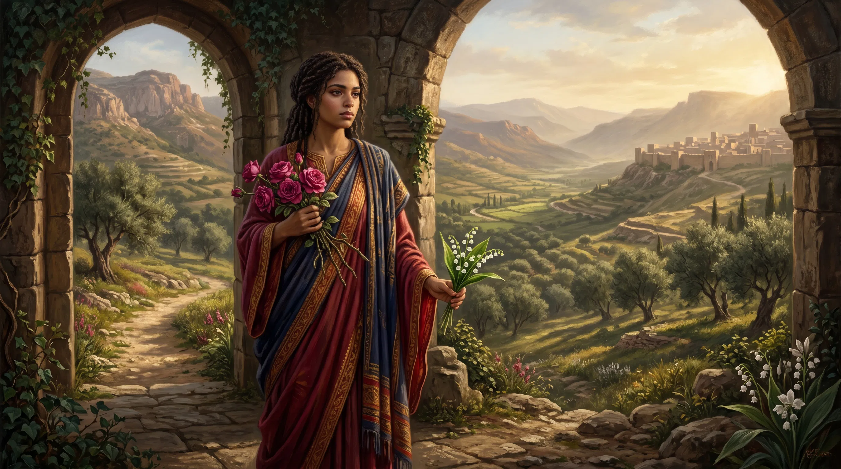 The Rose of Sharon and the Lily of the Valleys