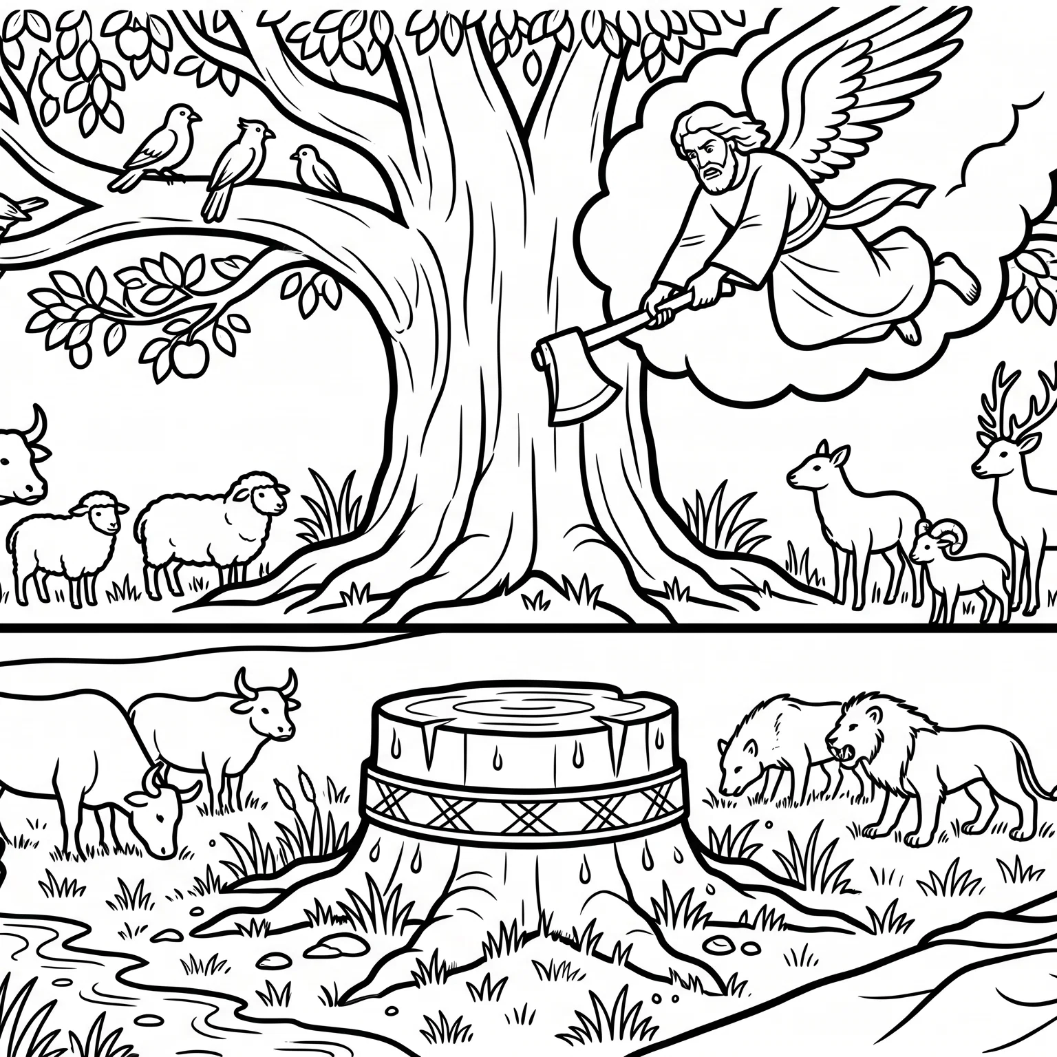 Nebuchadnezzar's Vision of the Mighty Tree