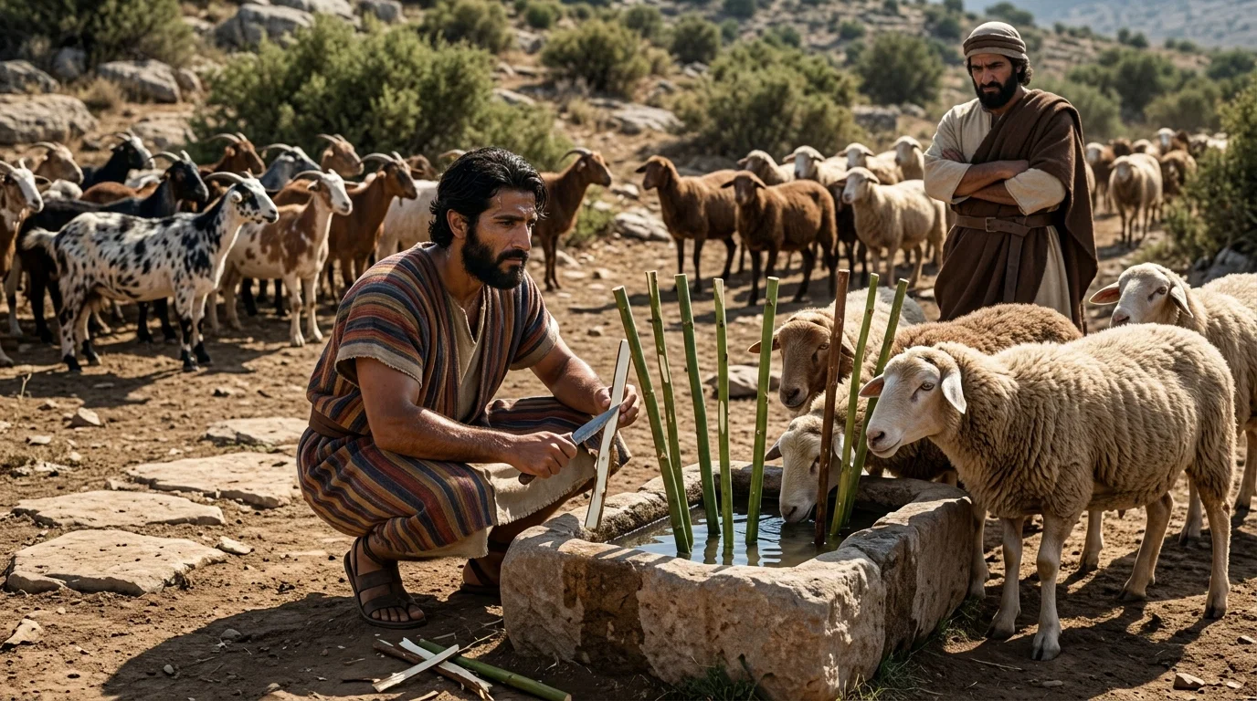 Jacob and the Miraculous Spotted Flocks
