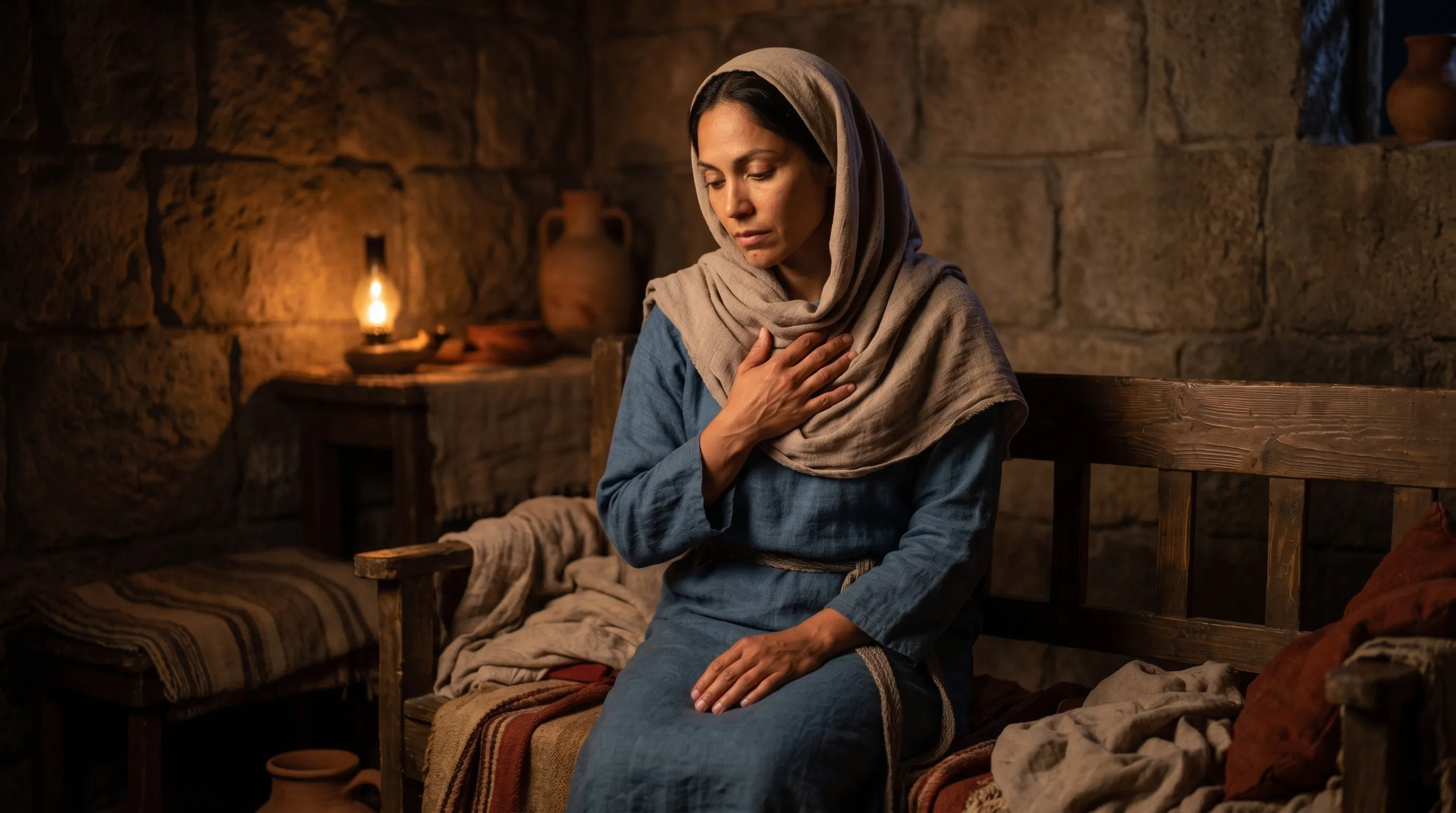 Mary Ponders the Sacred Mystery