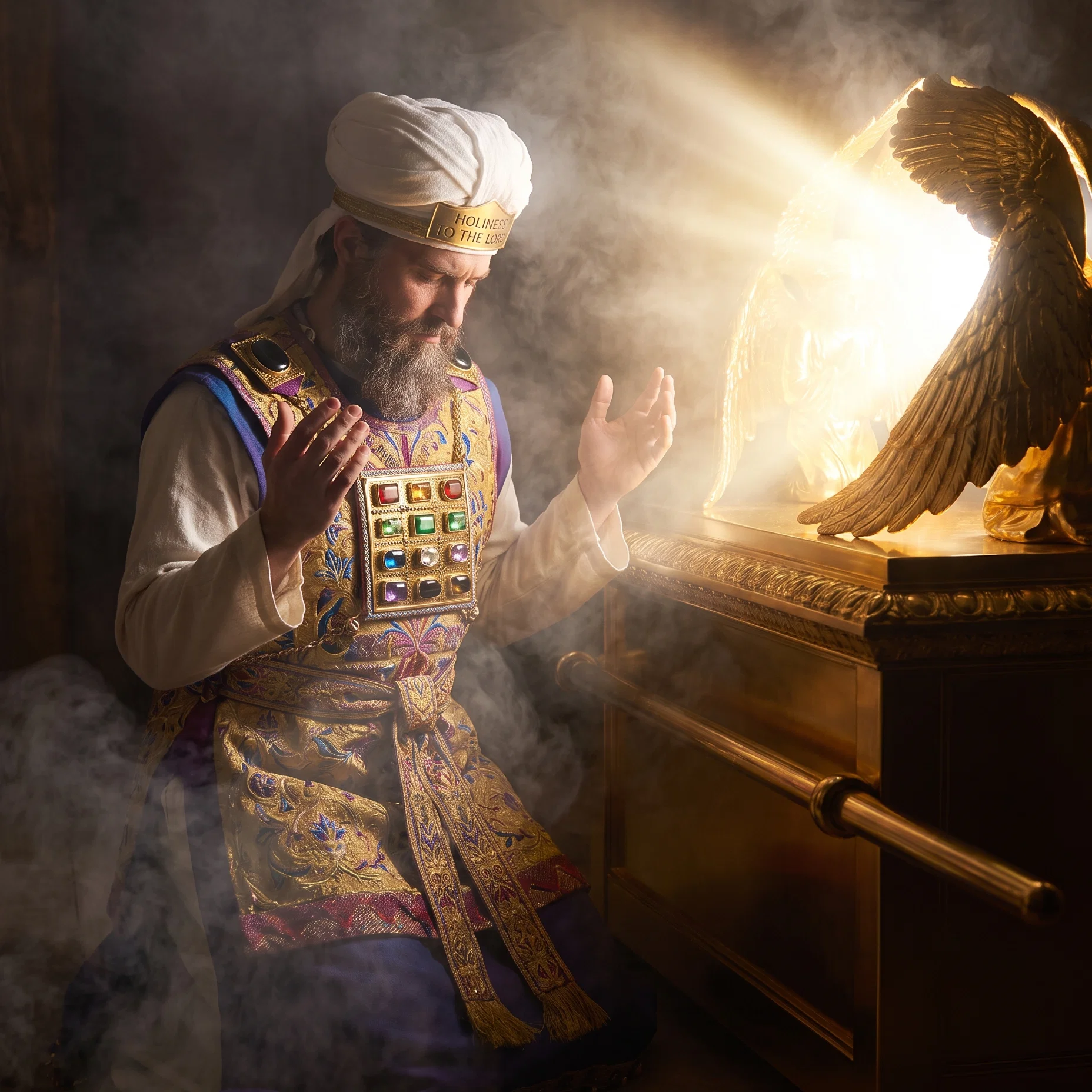 The High Priest in Divine Presence