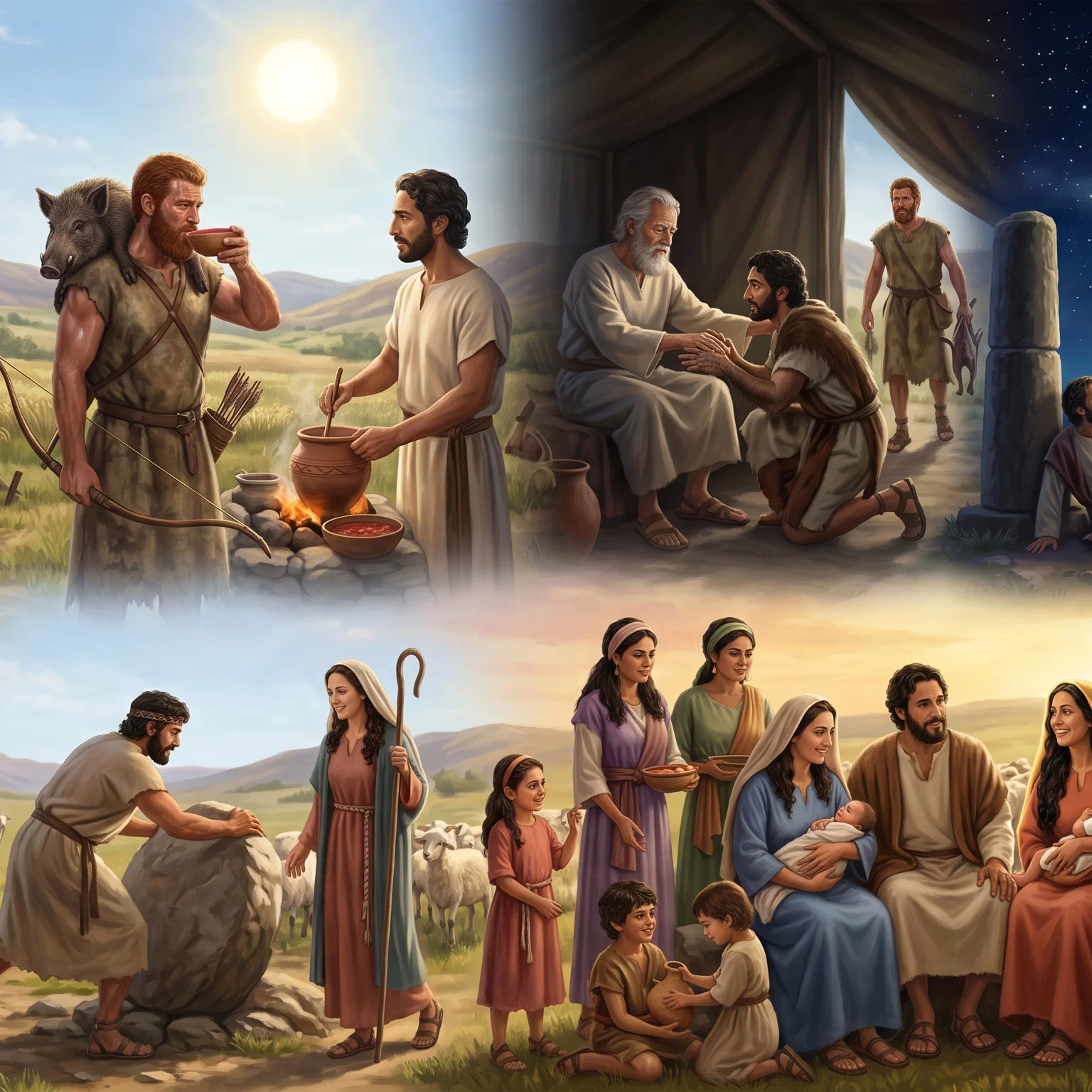 The Starlit Promise of Isaacs Lineage