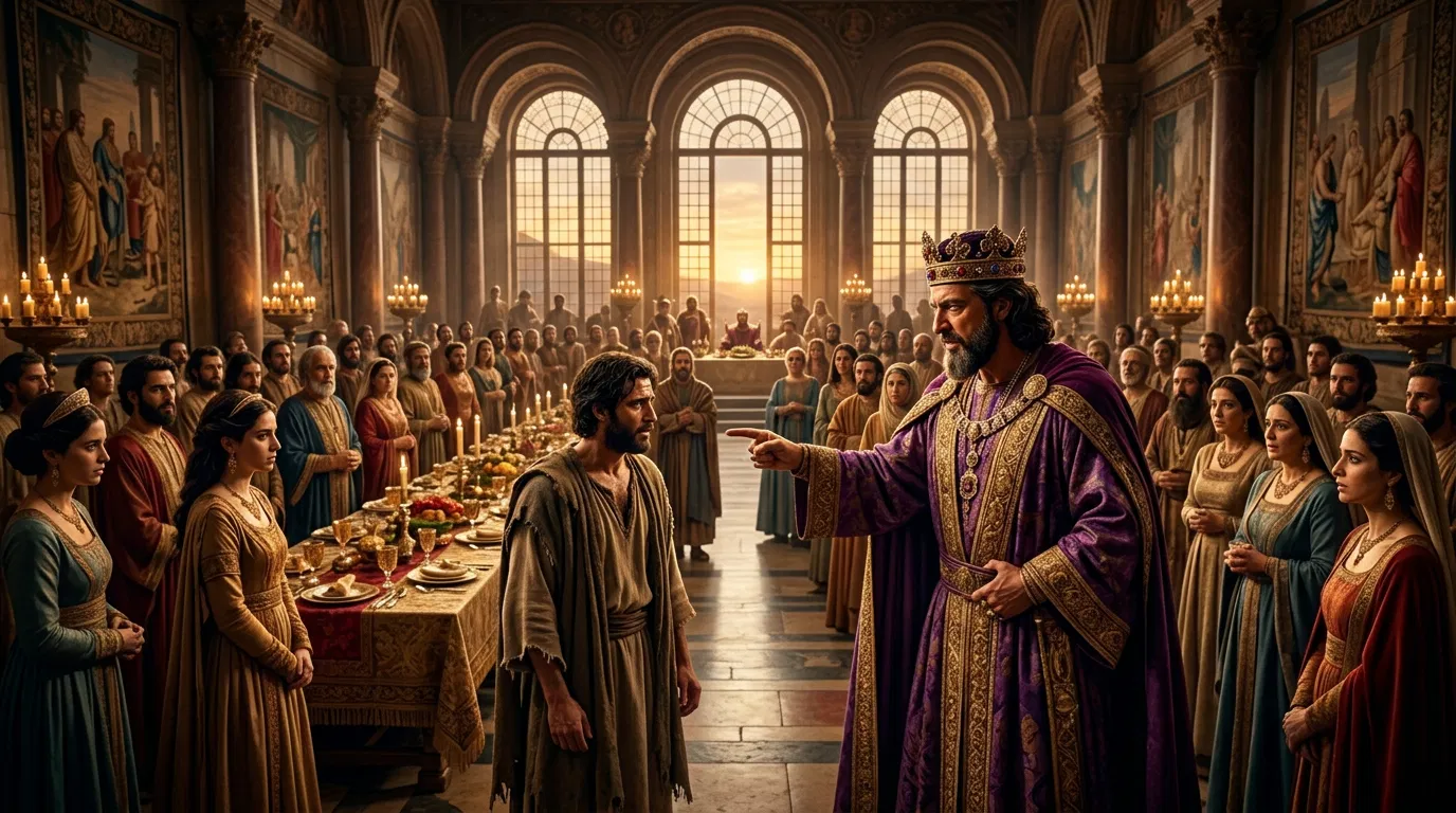 The King Confronts the Guest Without a Wedding Garment