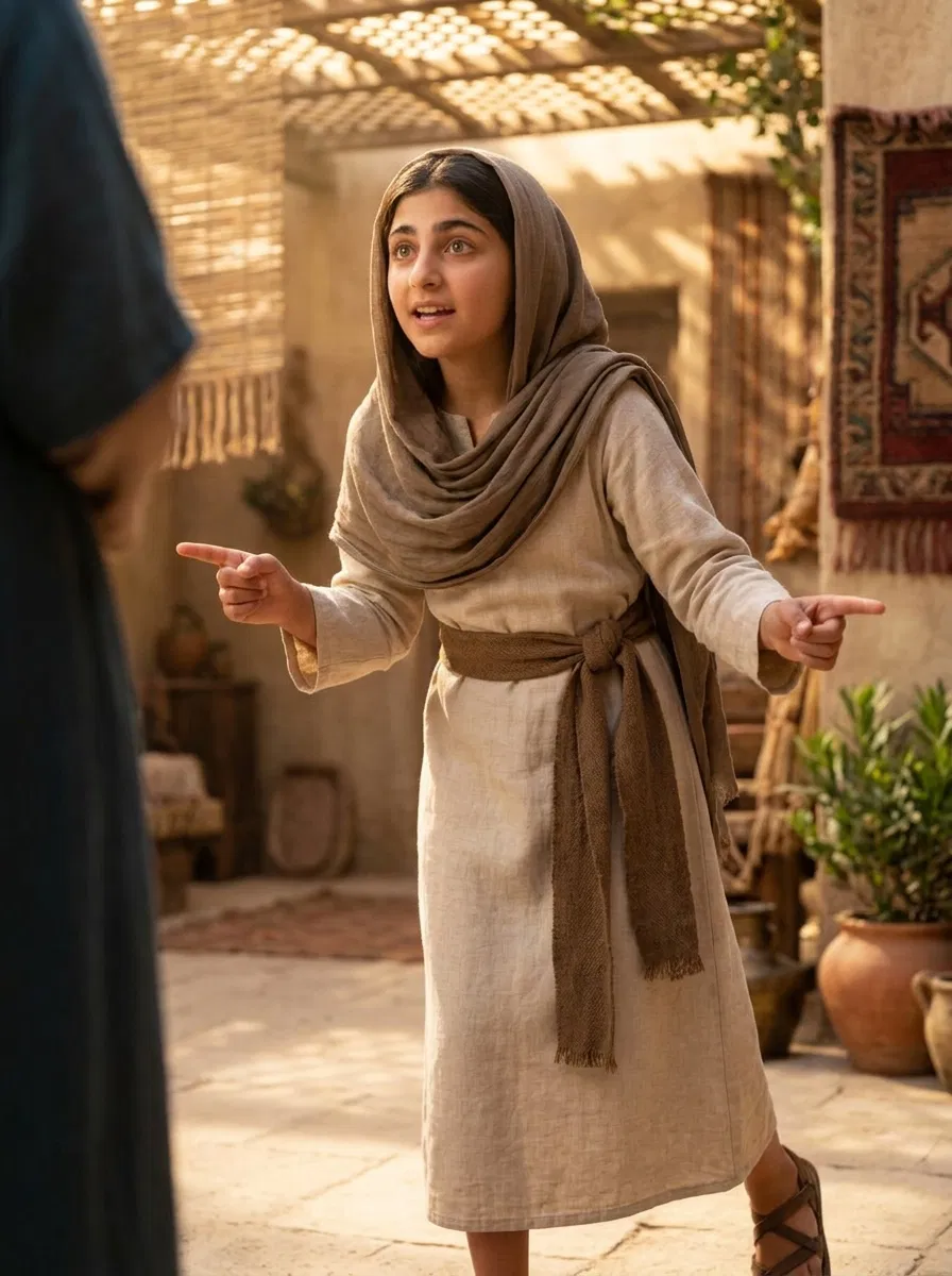 Naaman's Servant Girl Points the Way