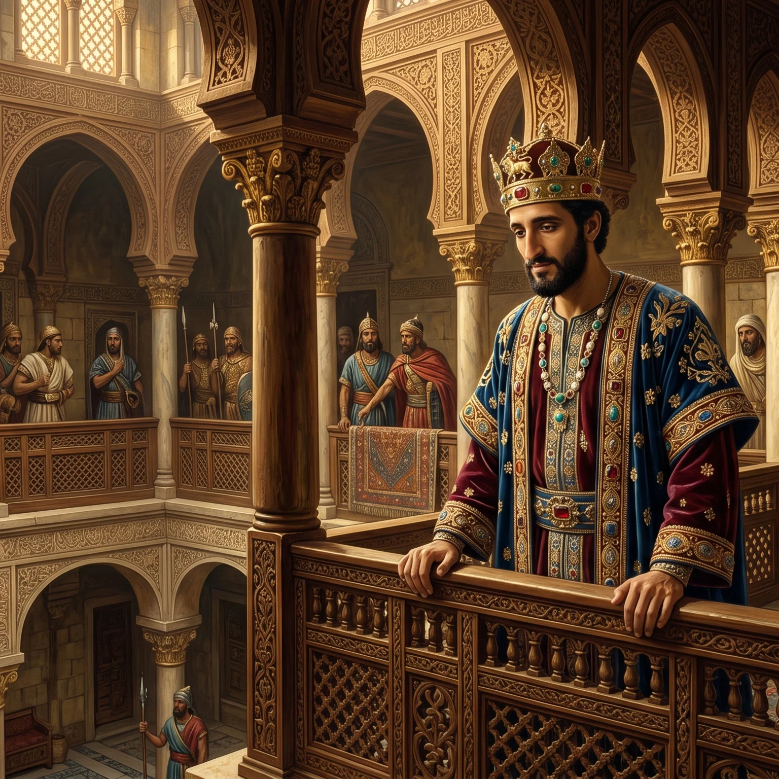Captivated Within the Royal Galleries