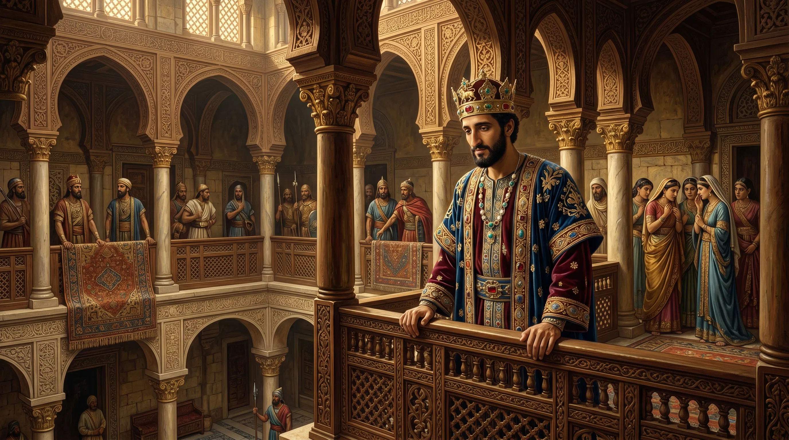 Captivated Within the Royal Galleries