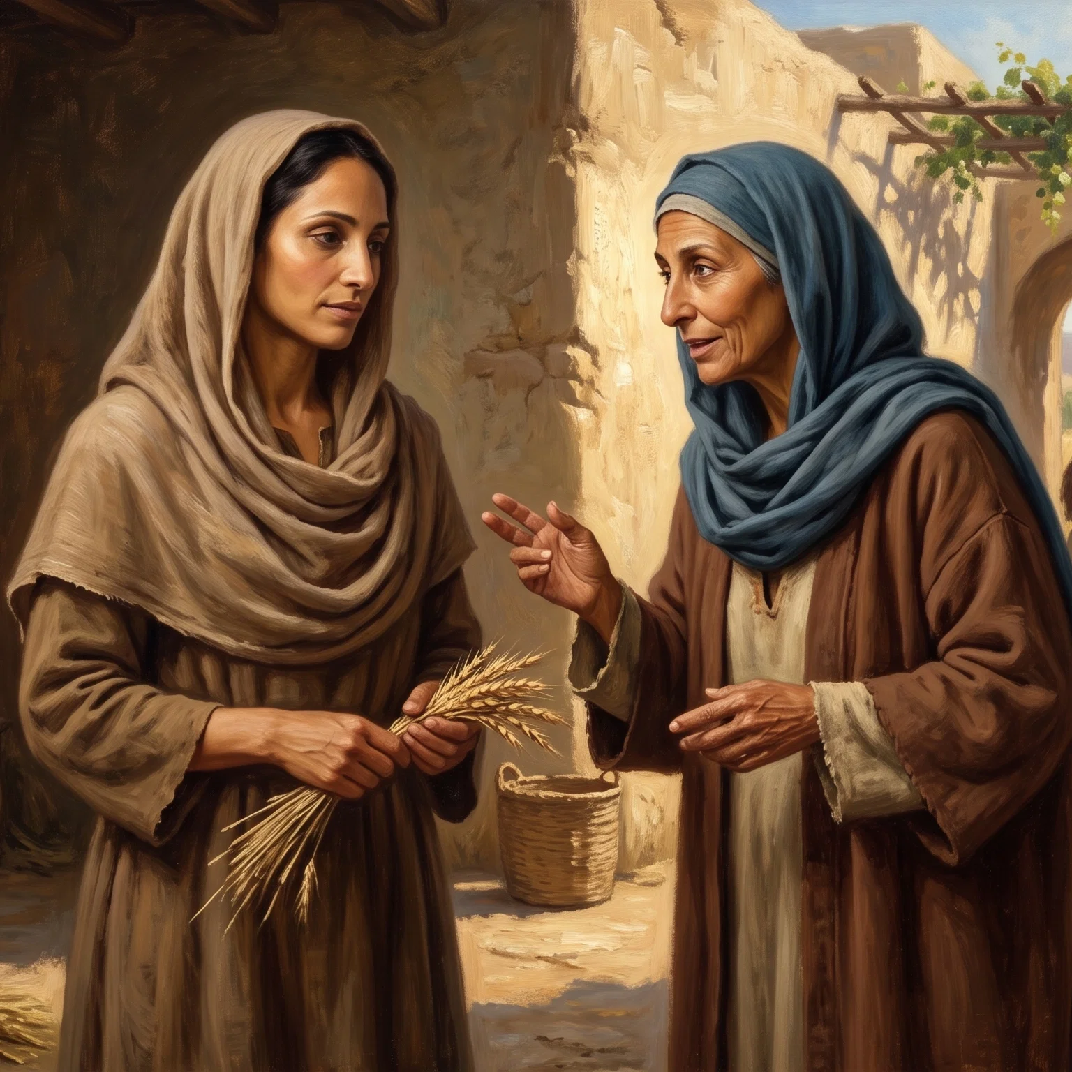 Ruth Finds Grace in the Fields
