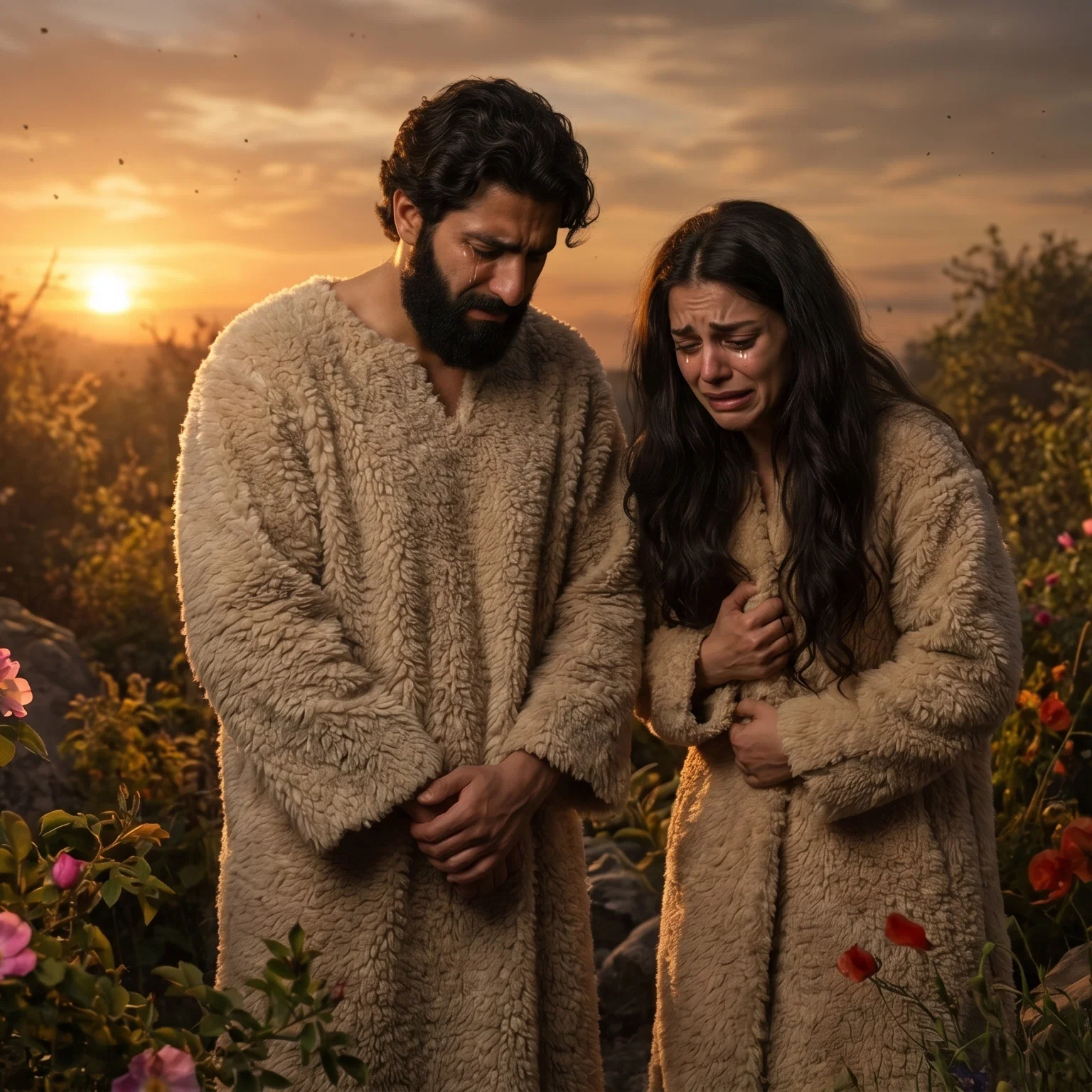 Adam and Eve's Exile in Sheepskin