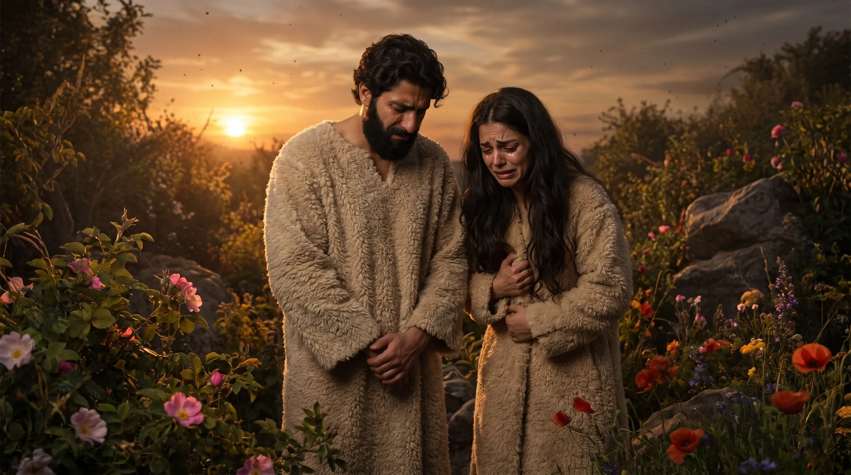 Adam and Eve's Exile in Sheepskin
