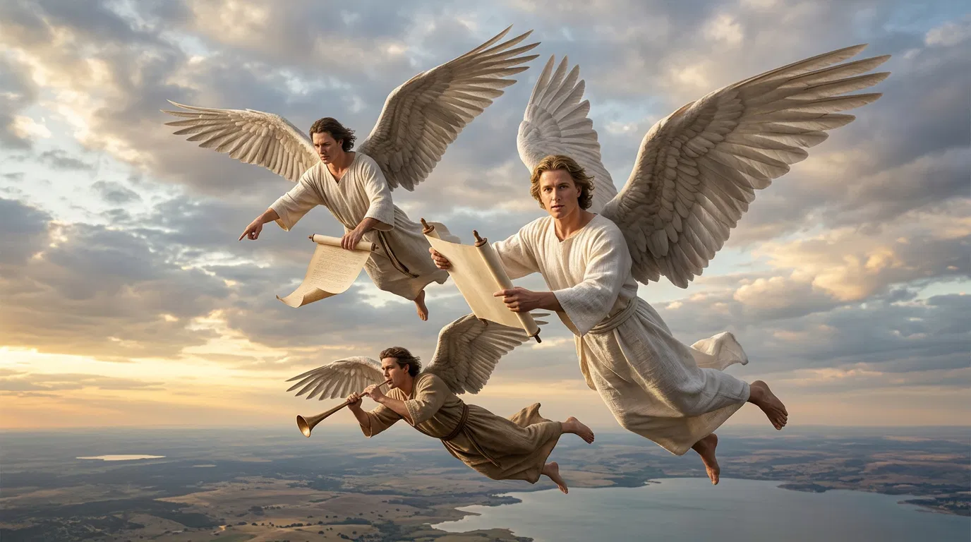 Three Angels Proclaiming Eternal Truths