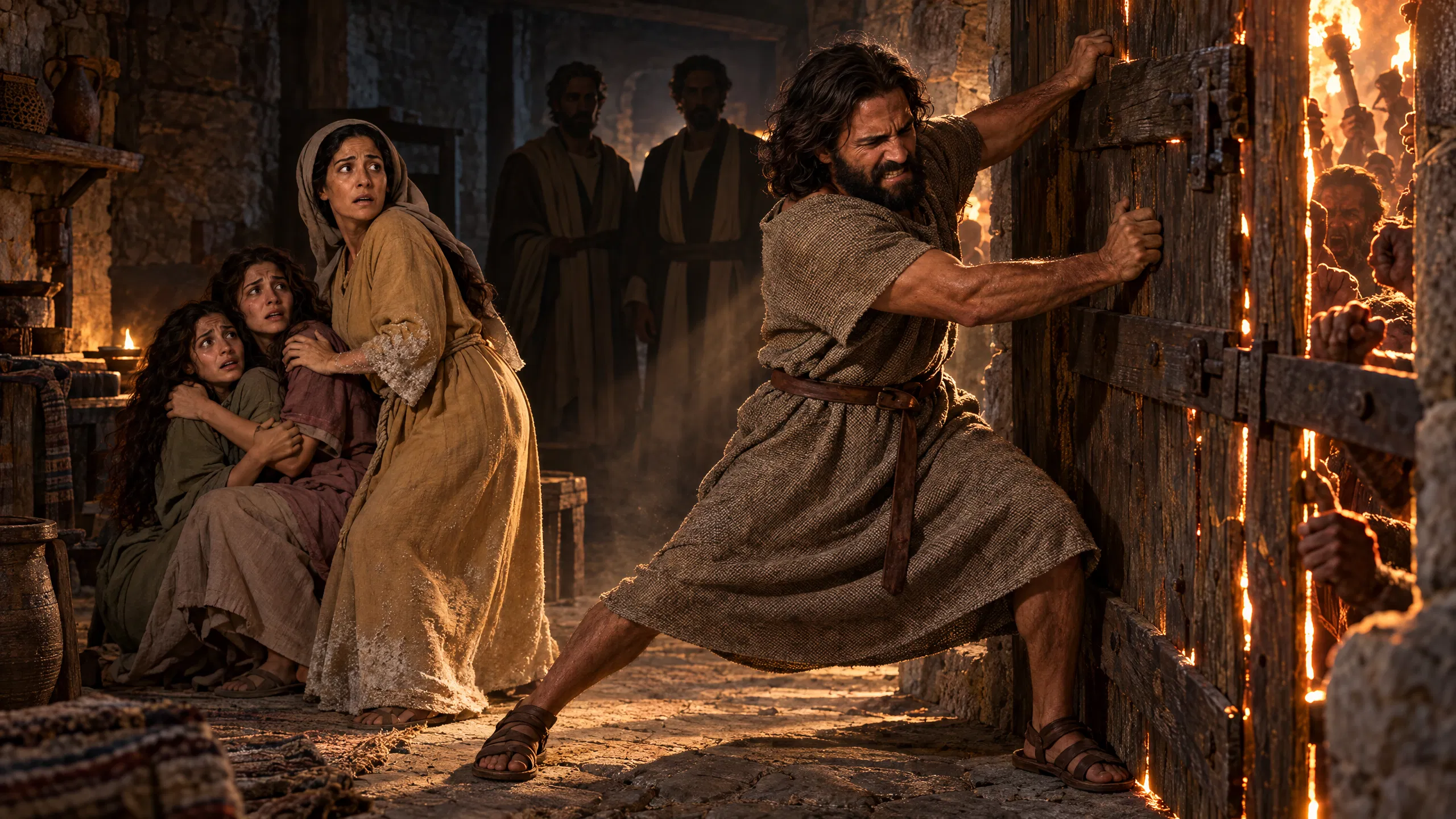 The Siege at Lot's Door