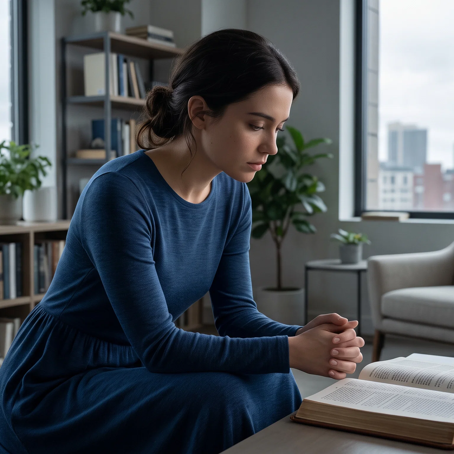 A Woman in Quiet Devotion