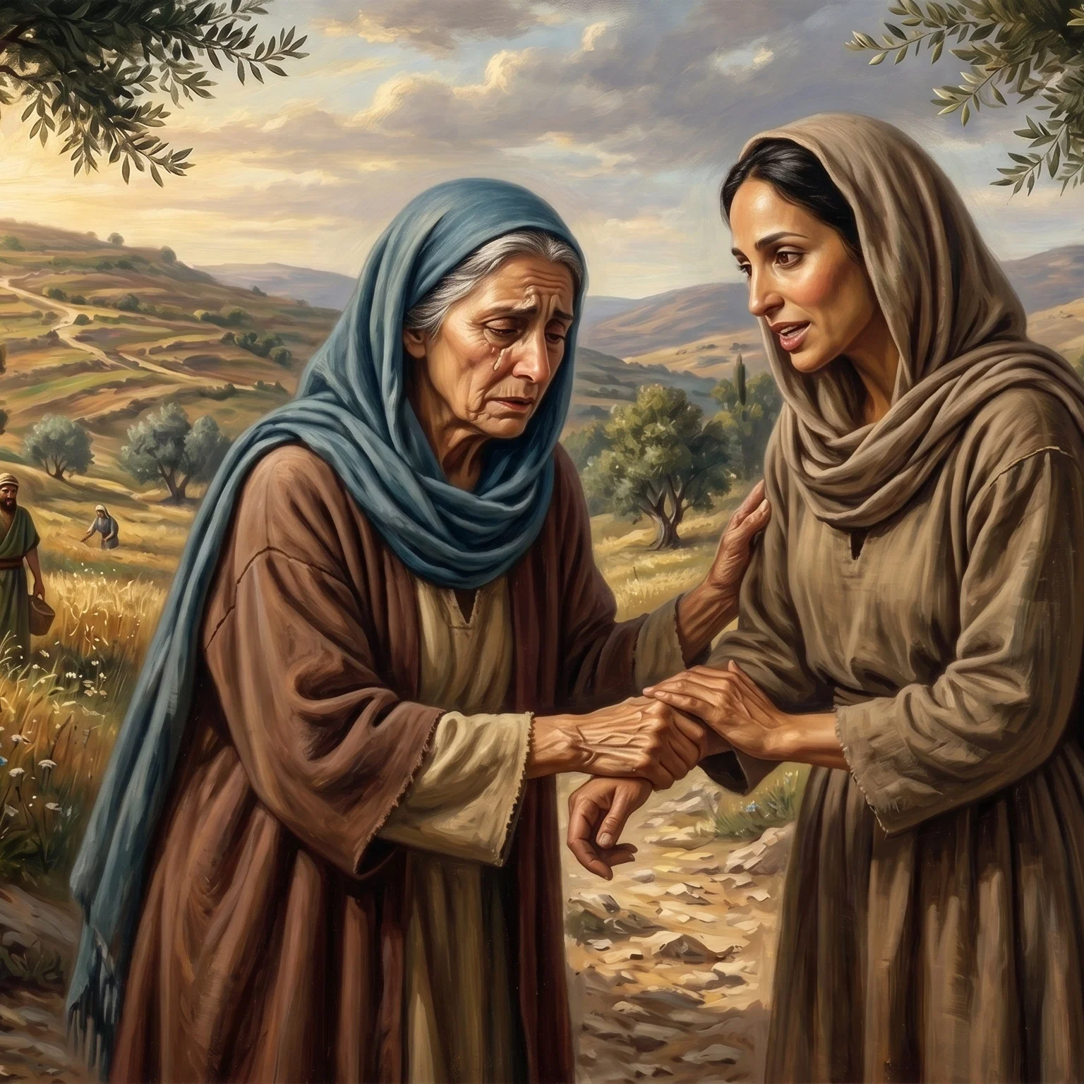 Ruth Speaks Faithfully to Naomi
