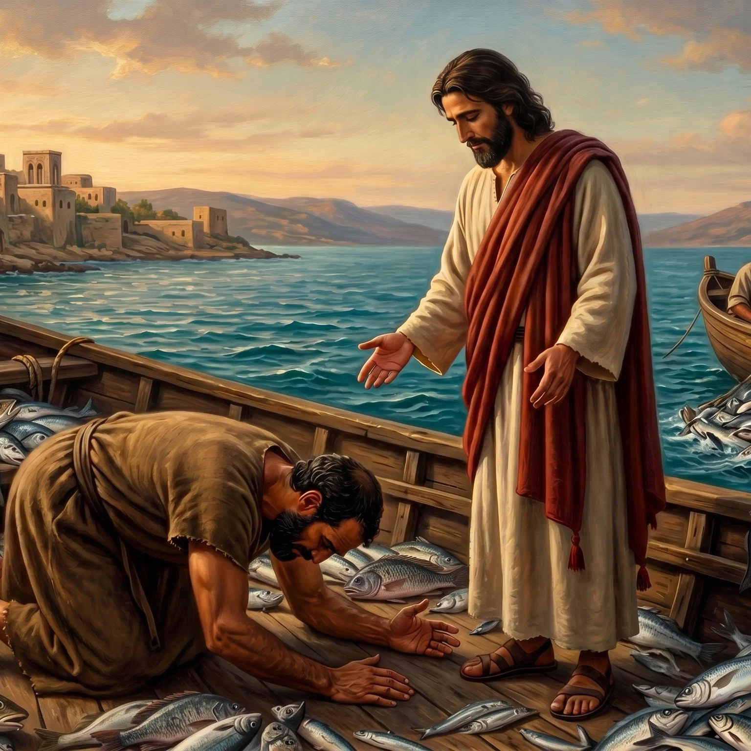 The Miraculous Catch of Fish