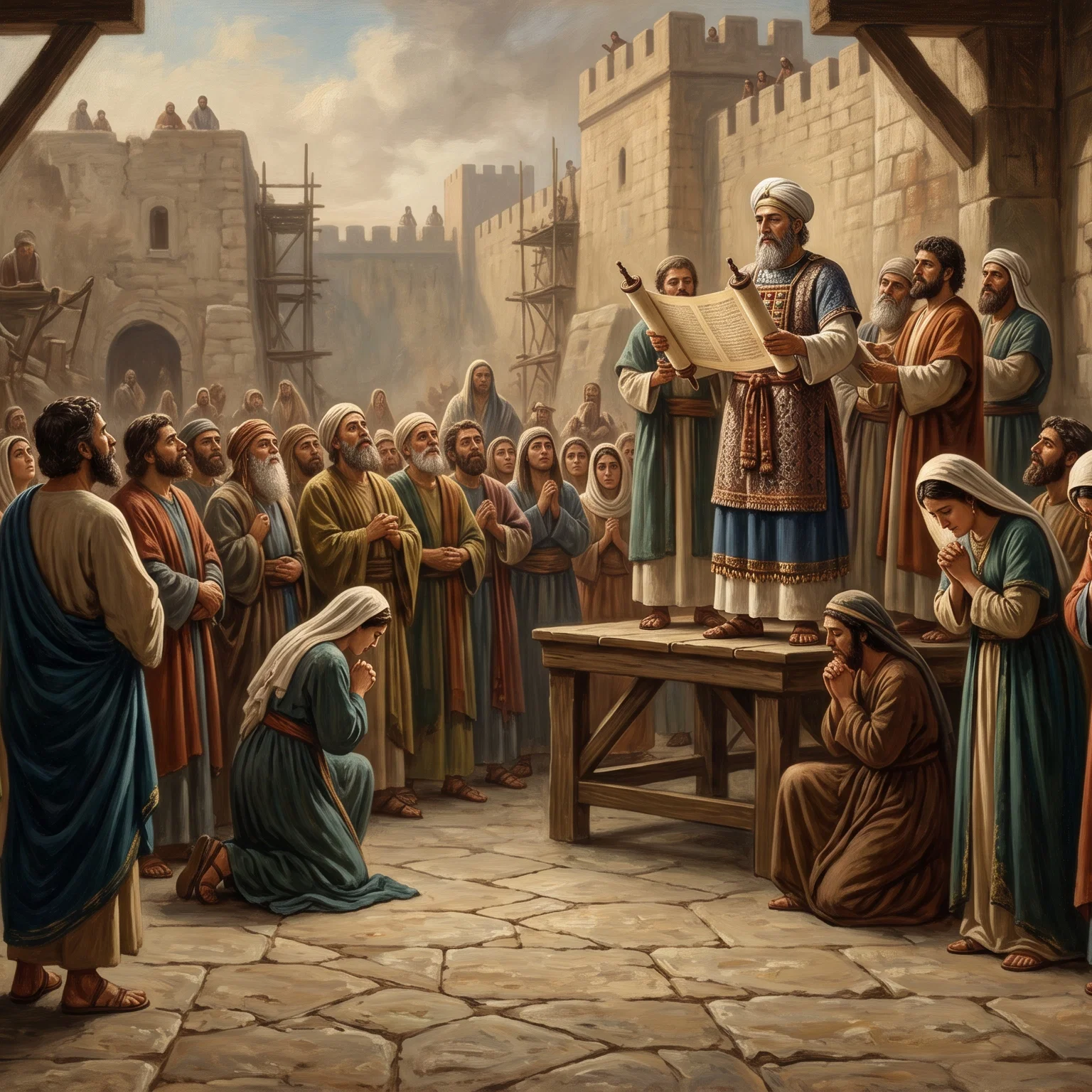 Standing Before the Holy Word