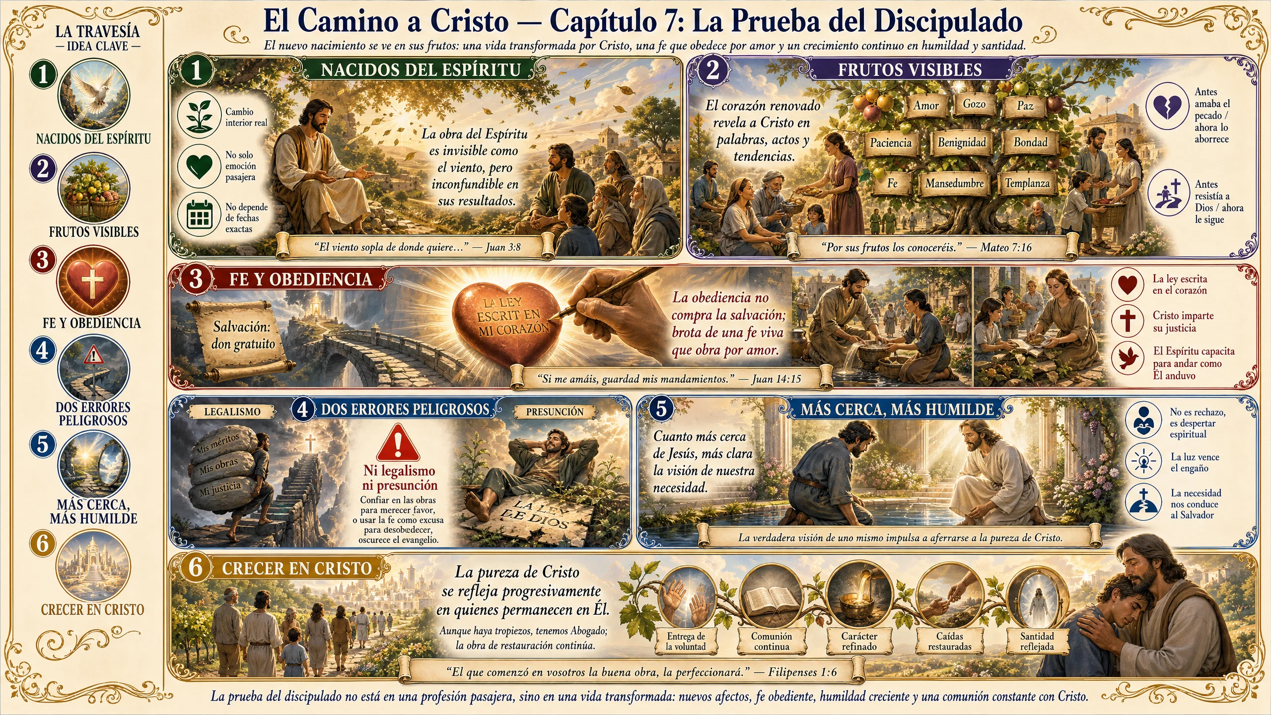 Spanish Steps to Christ Chapter 7