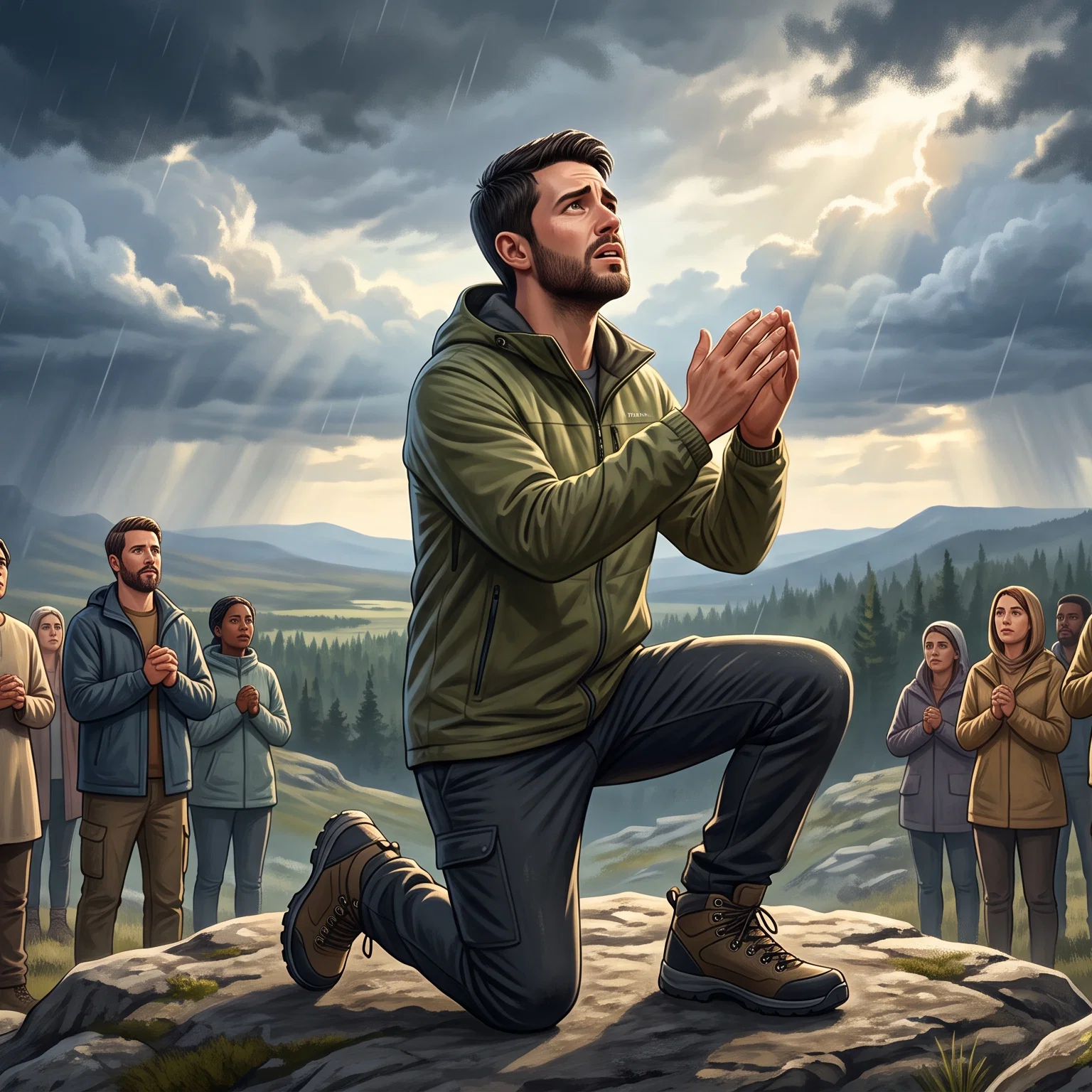 Divine Protection Under Righteous Skies