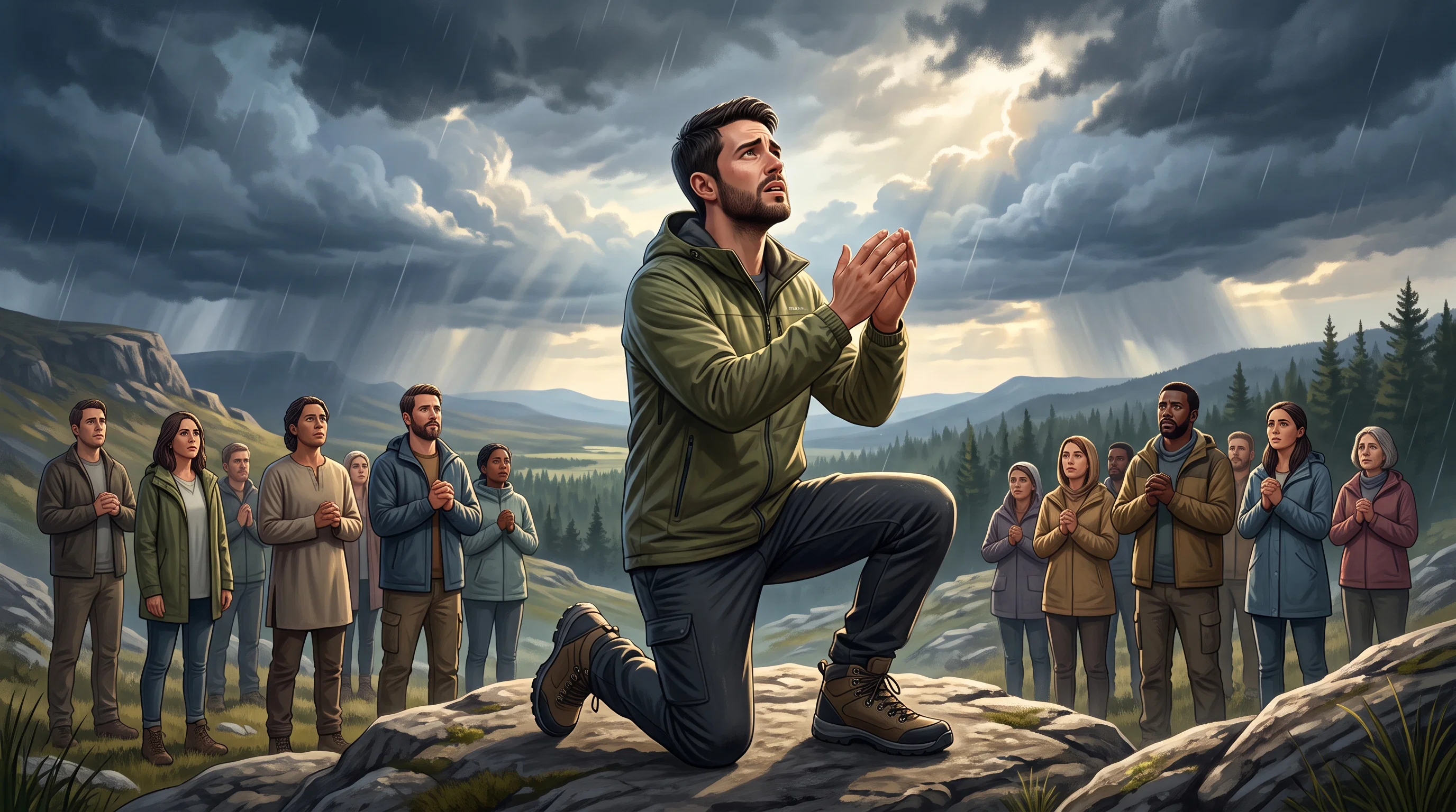 Divine Protection Under Righteous Skies