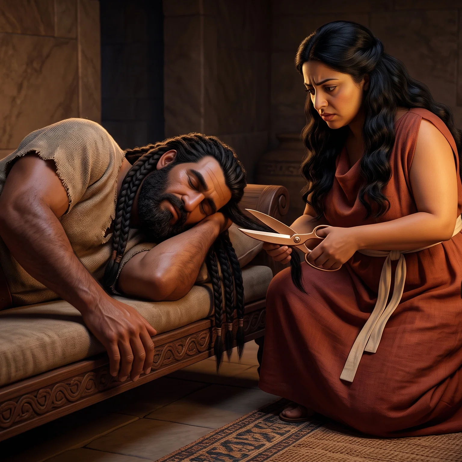 The Fallen Strength of Samson