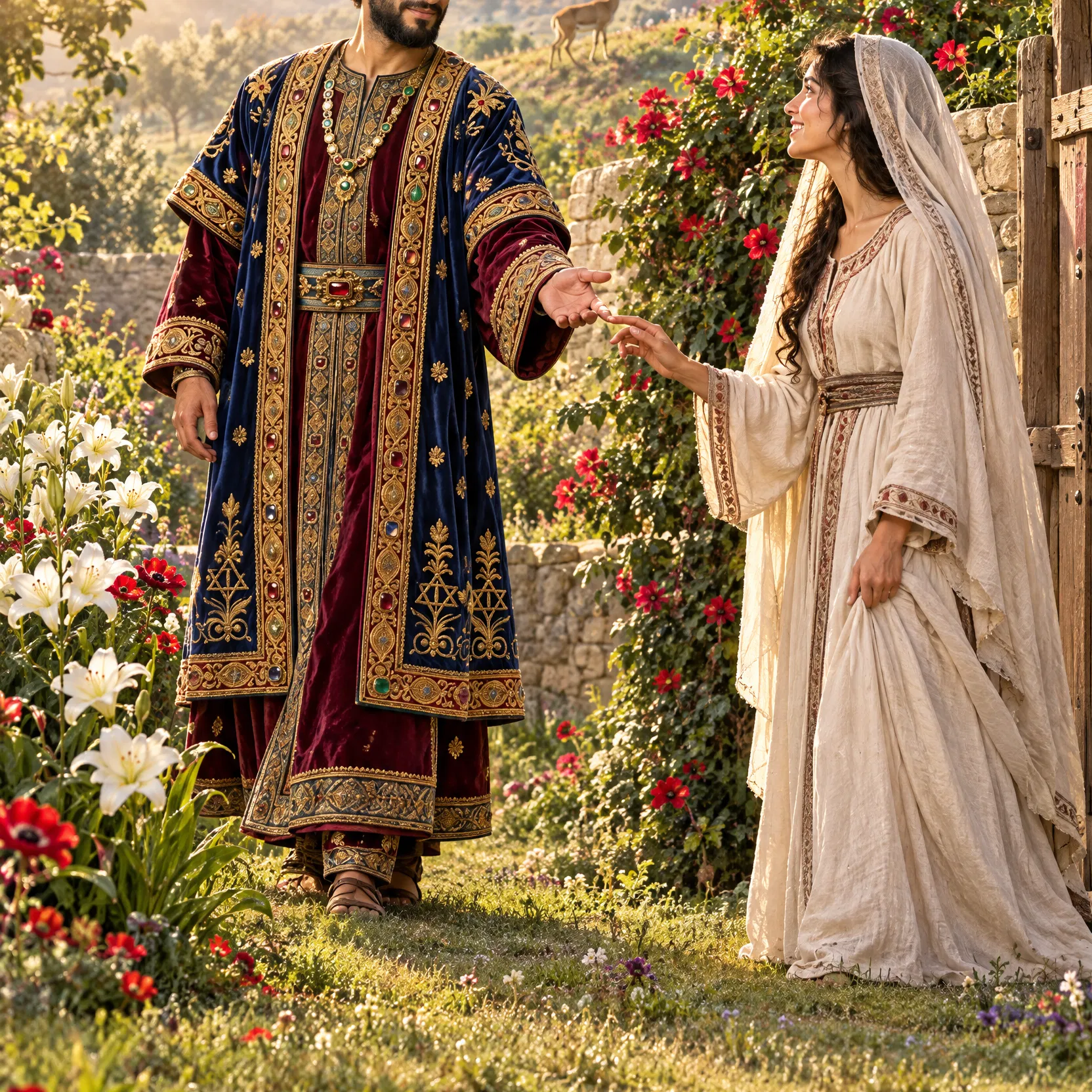 Solomon Calls the Bride Away in Spring