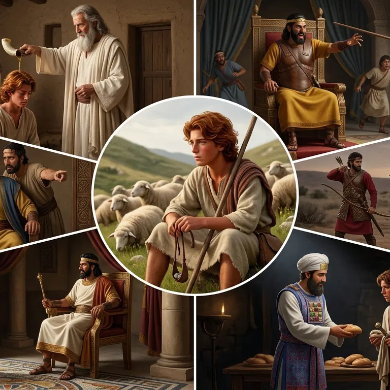 A Collage of David's Life