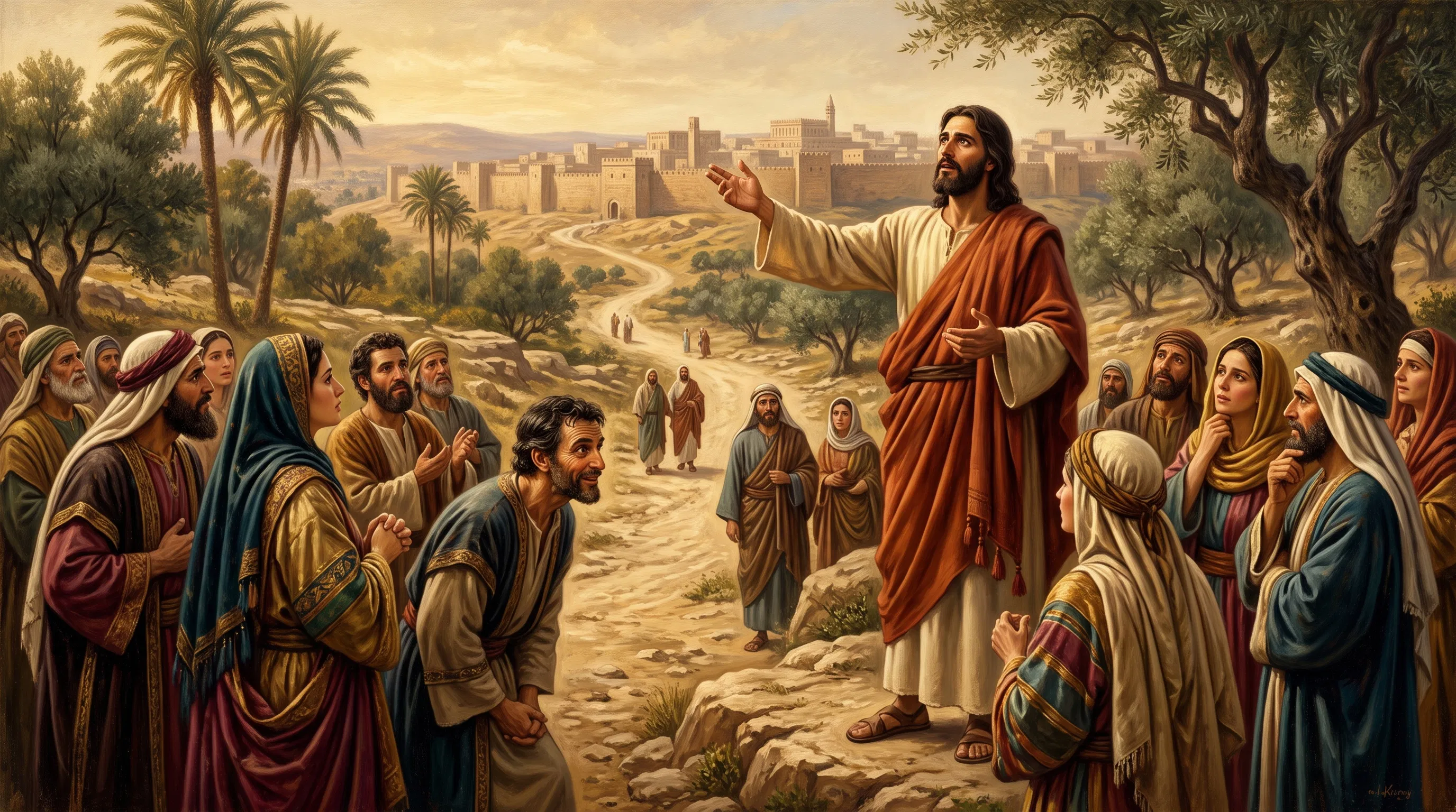 Zacchaeus Waiting Within the Sycamore