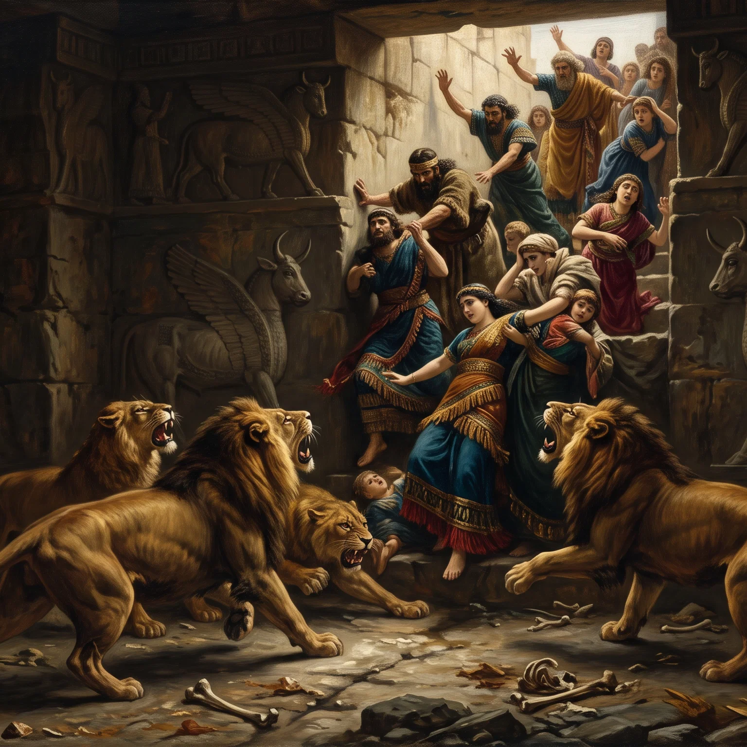 Divine Retribution in the Lions Den