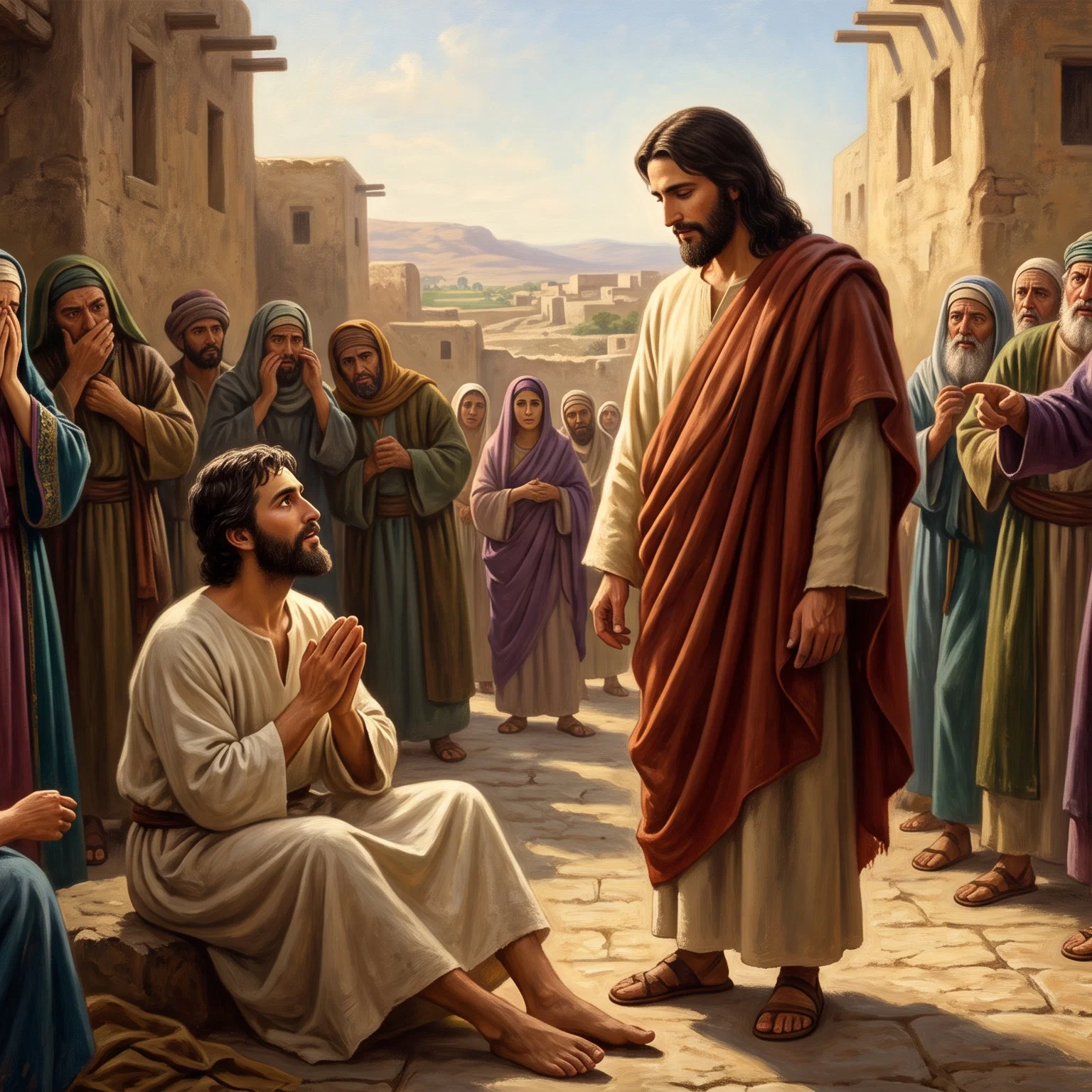 Restored at the Feet of Christ