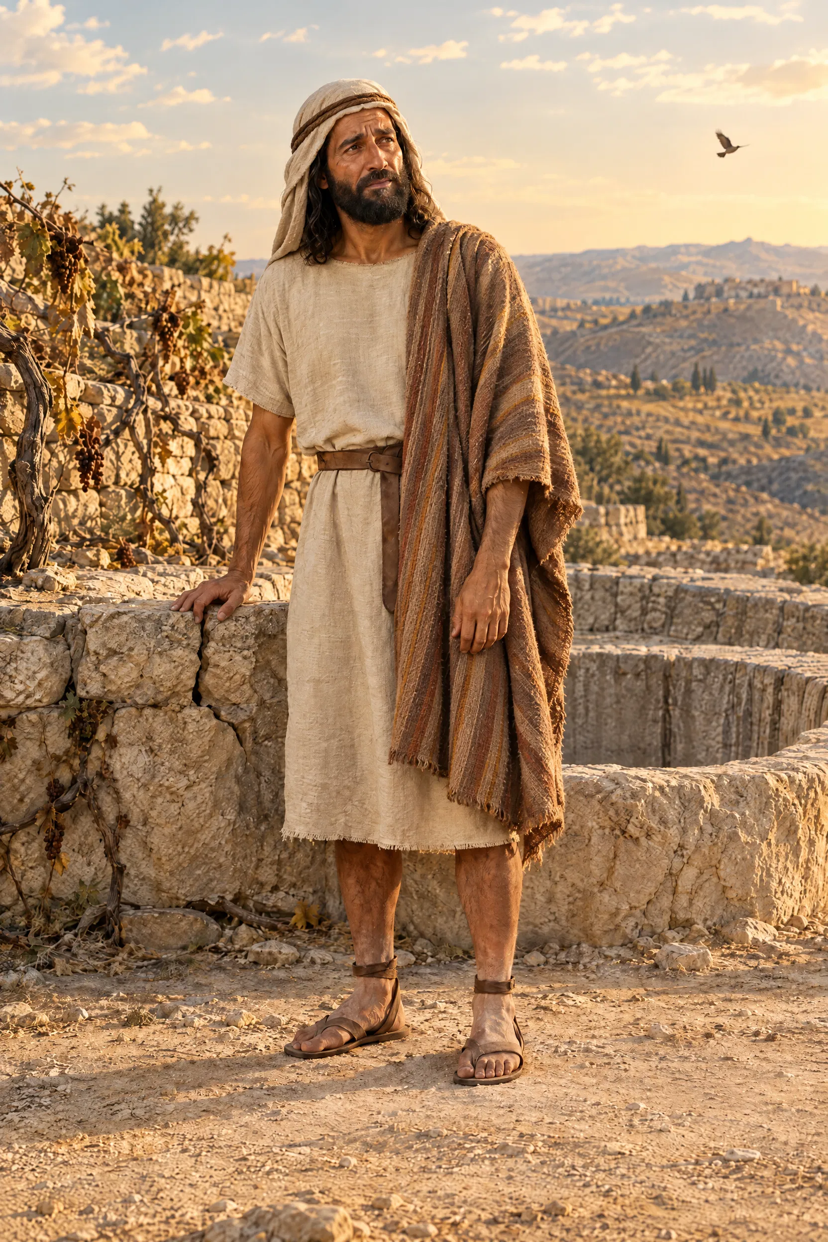 Hosea Standing Beside a Dry Winepress