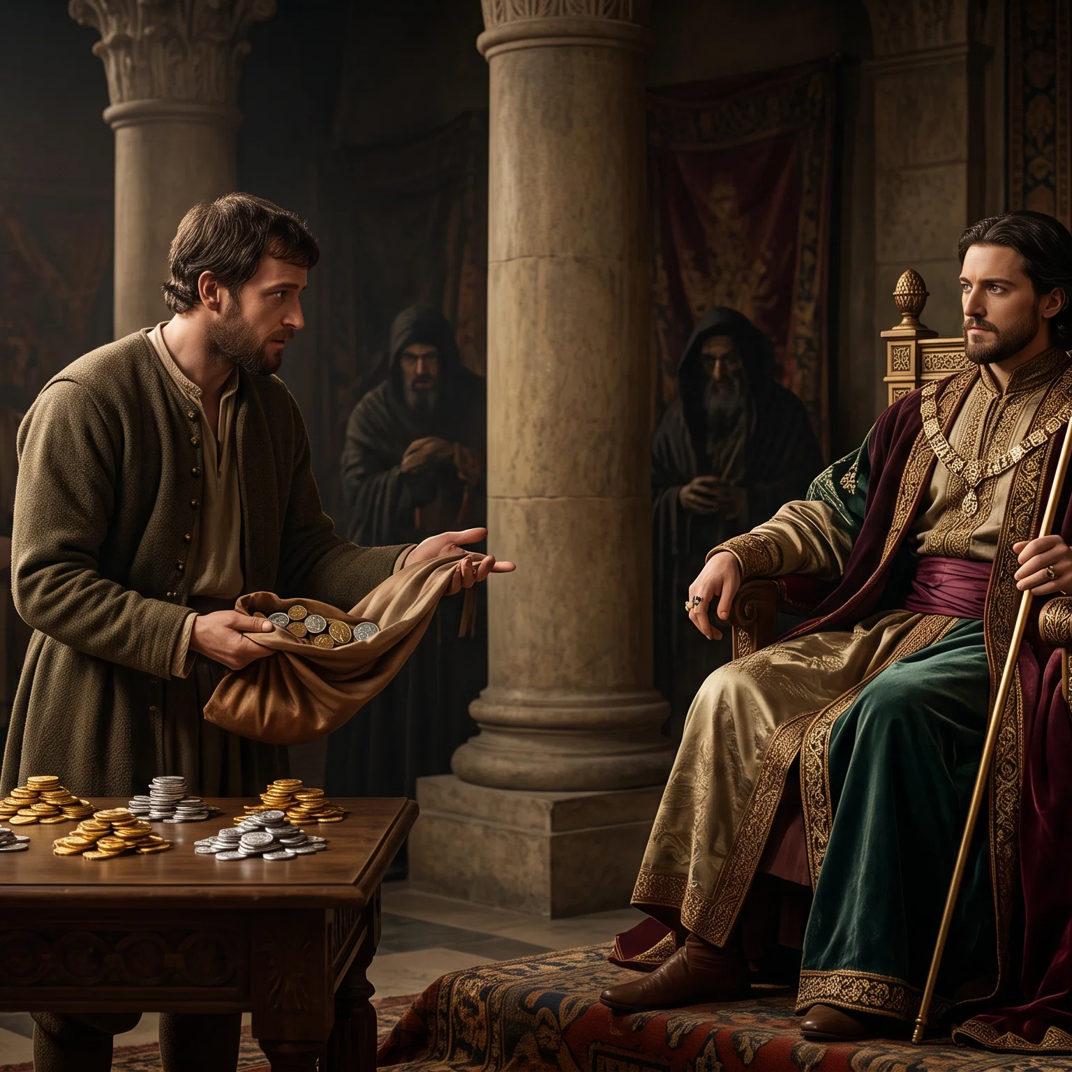 The Faithful Steward Returns His Reward