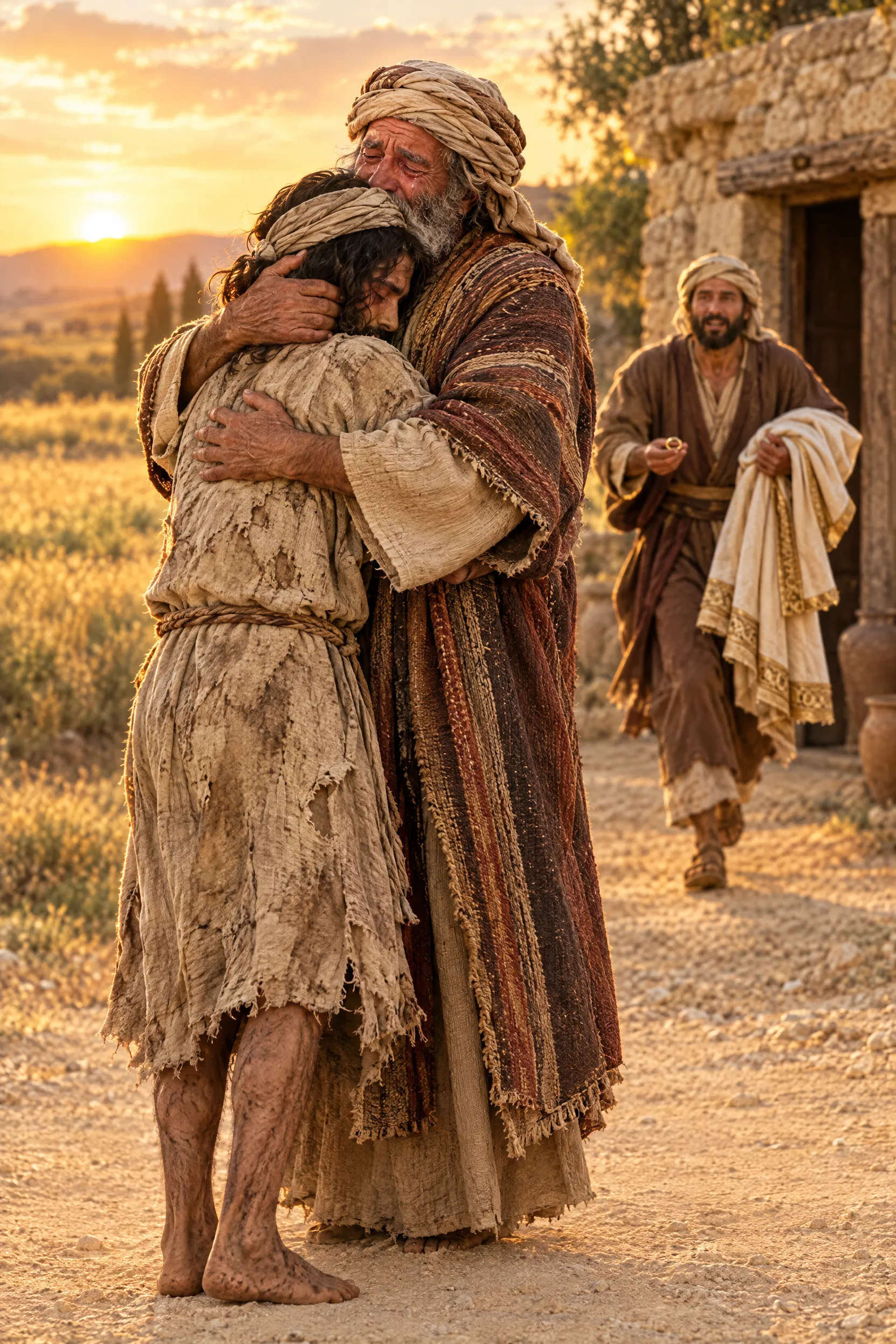 The Father Embraces the Returning Prodigal Son