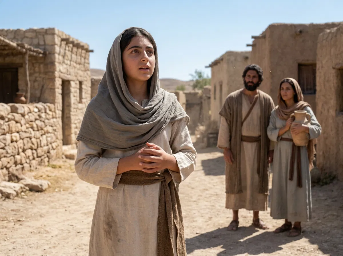 Israelite Servant Girl in the Village