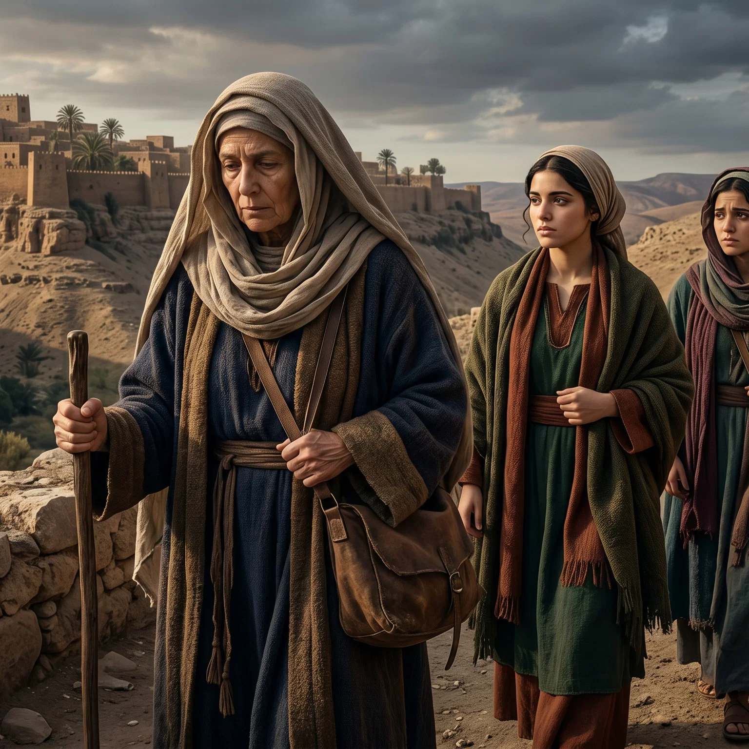 Ruth Returning to the Promised Land