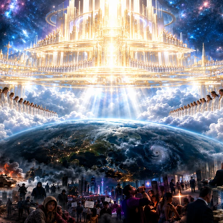 Serene Descent From The Heavens